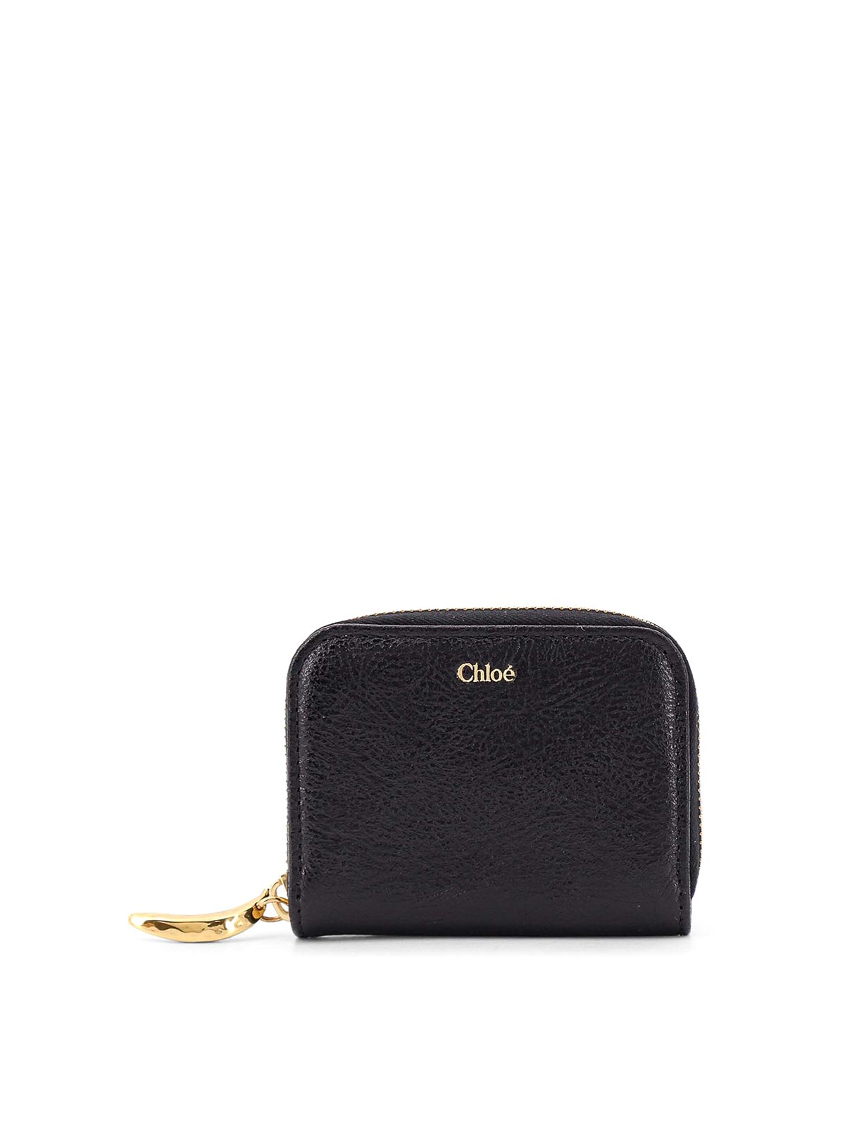 Leather wallet with front logo C25SP491N72001 (Chloé / 財布・カードケース ) | Chloé (クロエ)