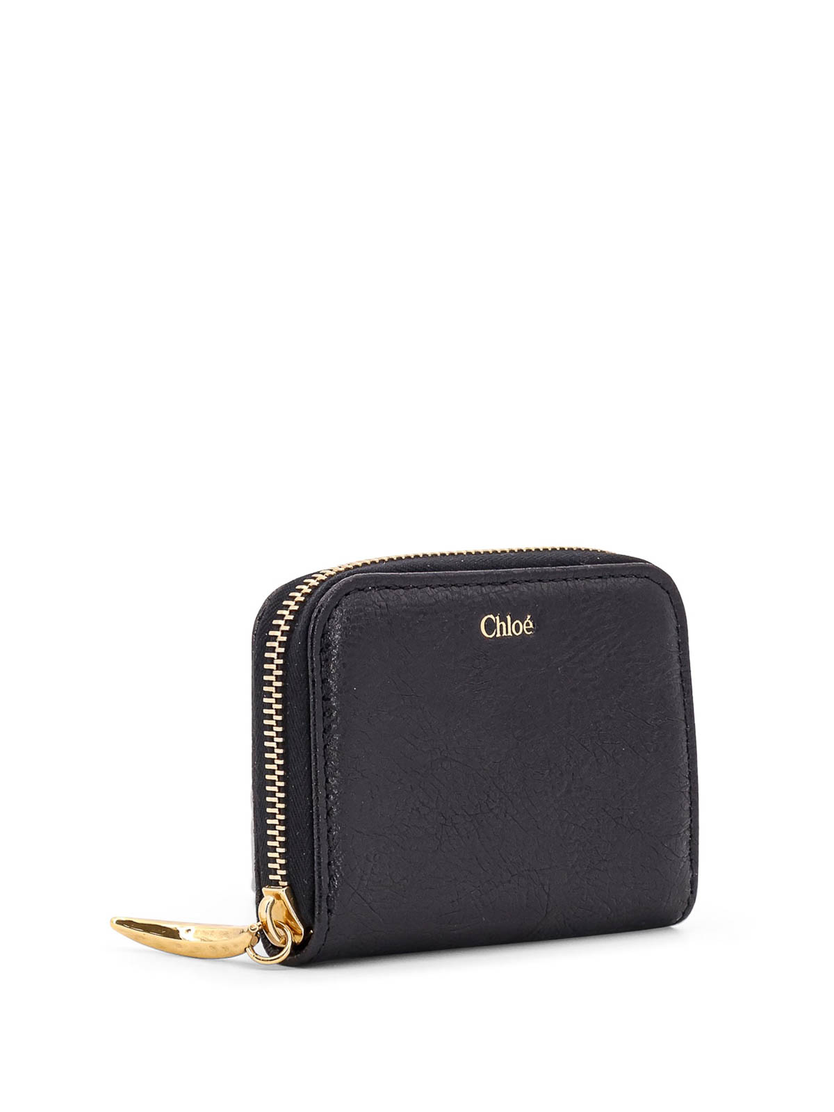 Leather wallet with front logo C25SP491N72001 (Chloé / 財布・カードケース ) | Chloé (クロエ)(2)