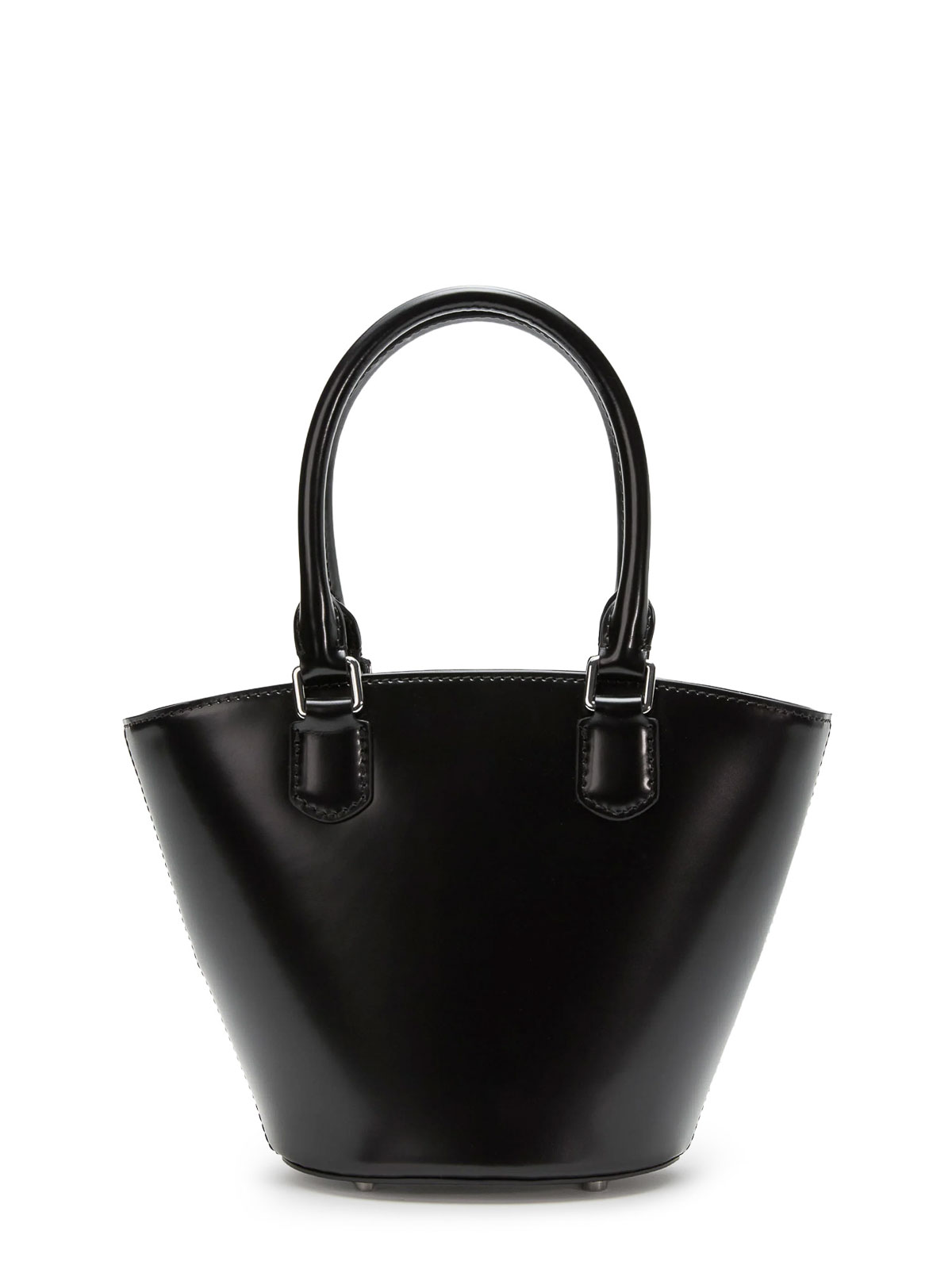 self-portrait PF25314ABCHARMTOTEBAGBLACK 関税送料込 Leather shoulder bag with charms (self-portrait/ハンドバッグ