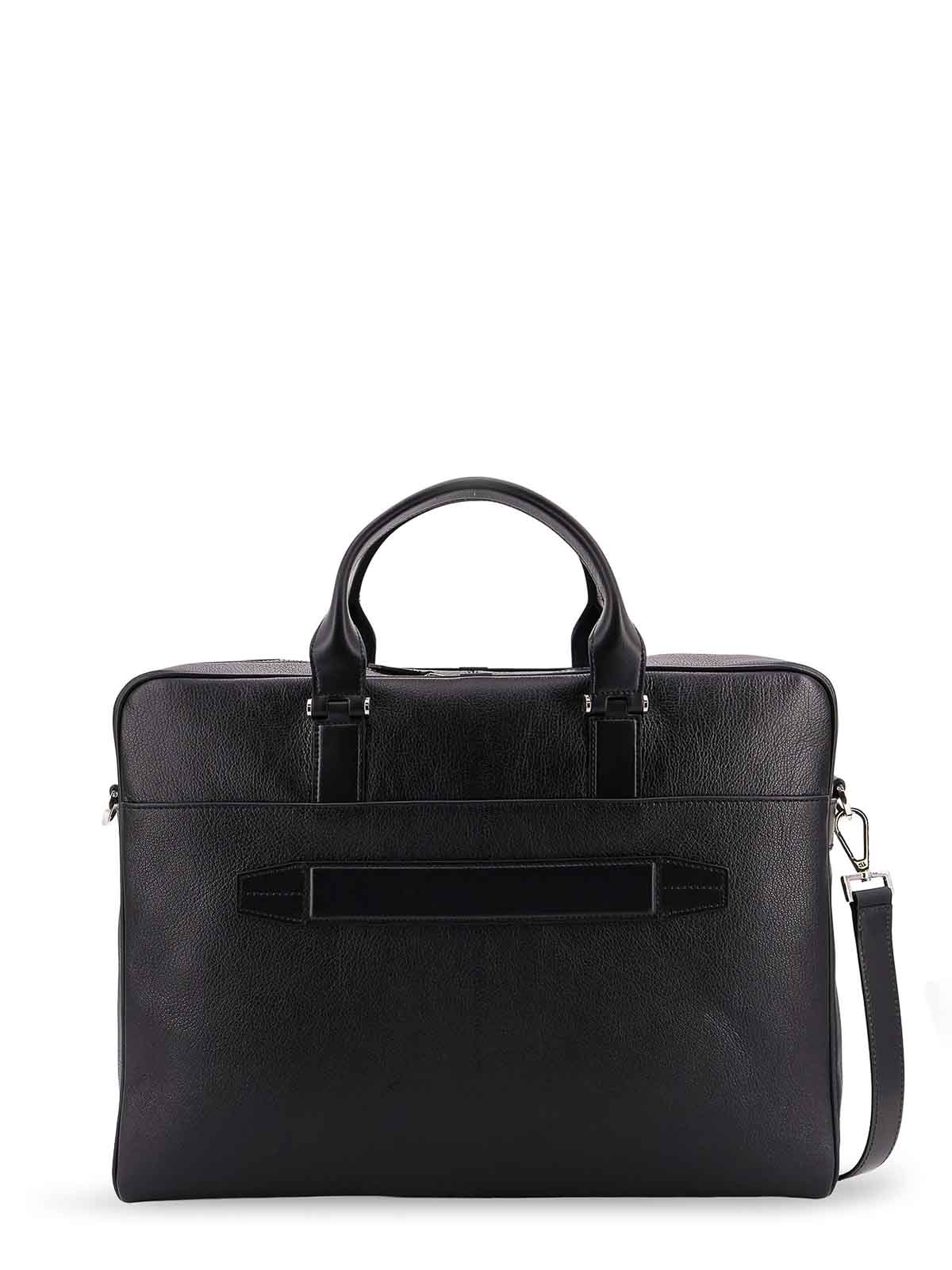 Leather work bag with logo H0415LGO011S1N001 (TOM FORD / ビジネス・トラベルバッグ ) | TOM FORD (トムフォード)(1)