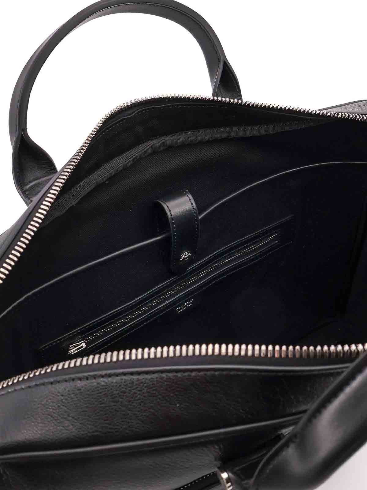Leather work bag with logo H0415LGO011S1N001 (TOM FORD / ビジネス・トラベルバッグ ) | TOM FORD (トムフォード)(3)
