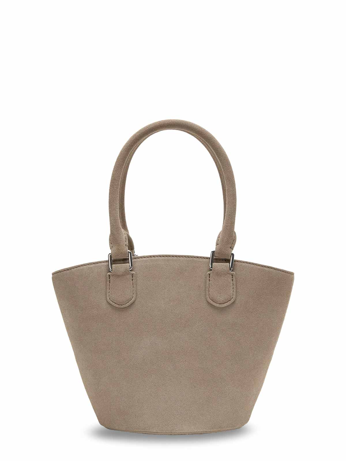 Suede shoulder bag with charms PF25314BGR (self-portrait / ハンドバッグ・ショルダーバッグ ) | self-portrait (セルフ・ポートレイト)(1)