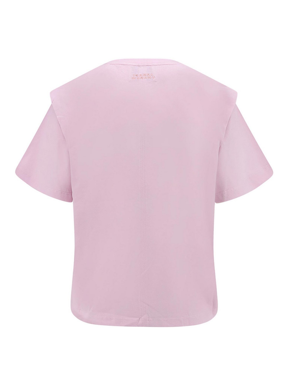 Tシャツ・カットソー MARANT ETOILE Zelitos biologic cotton t-shirt FADED PINK T-Shirt Zelitos In Cotone Biologico (Isabel Marant Étoile/T