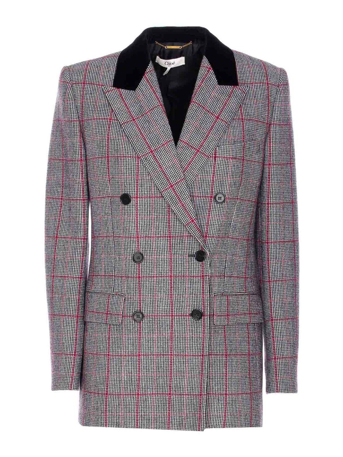 Black White Jacket 25AVE64097905 (Chloé / ブレザー・ジャケット ) | Chloé (クロエ)