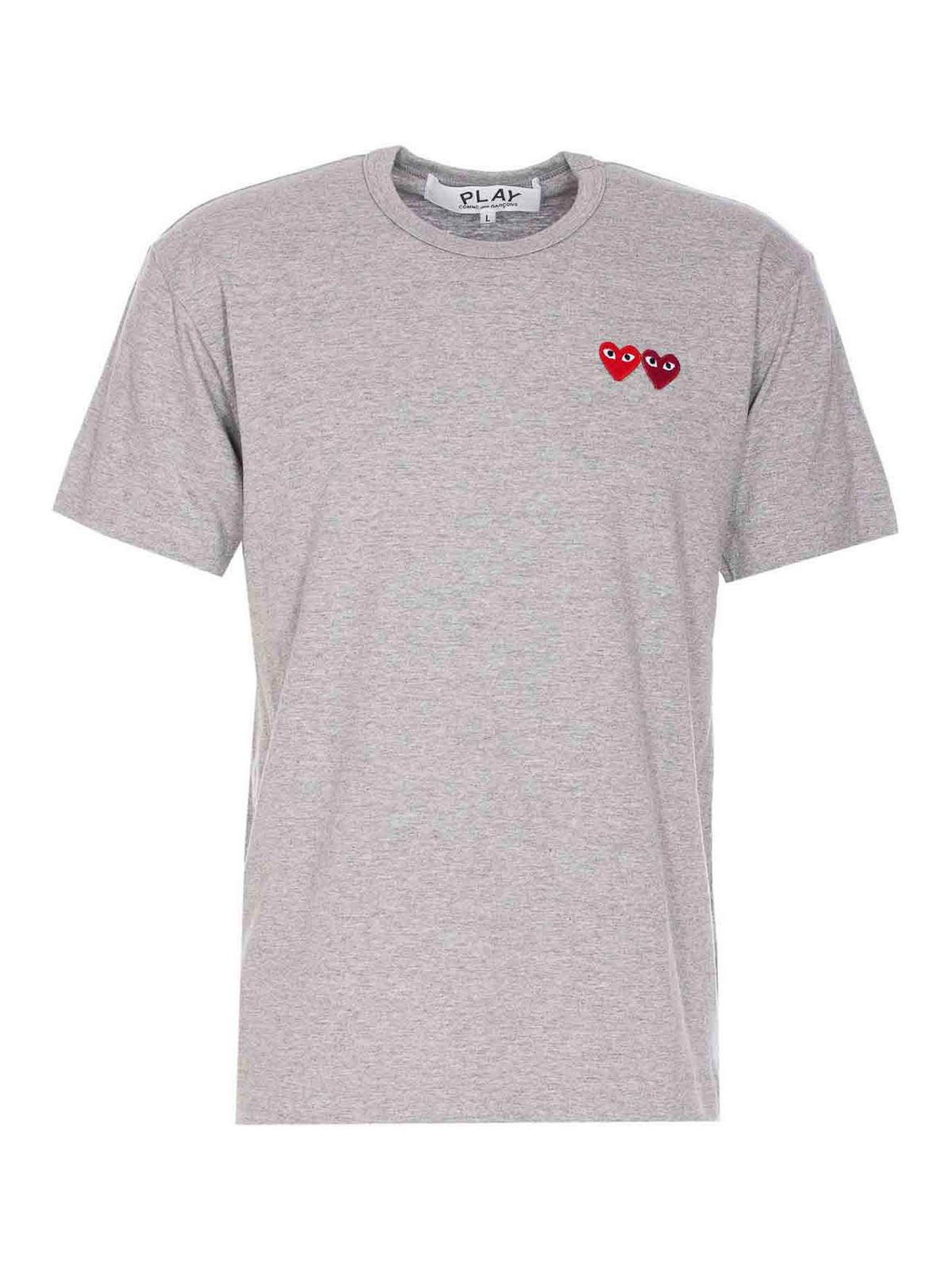 Grey T-Shirt T2263 (PLAY Comme Des Garçons / Tシャツ・カットソー ) | PLAY Comme Des Garçons (プレイ コムデギャルソン)