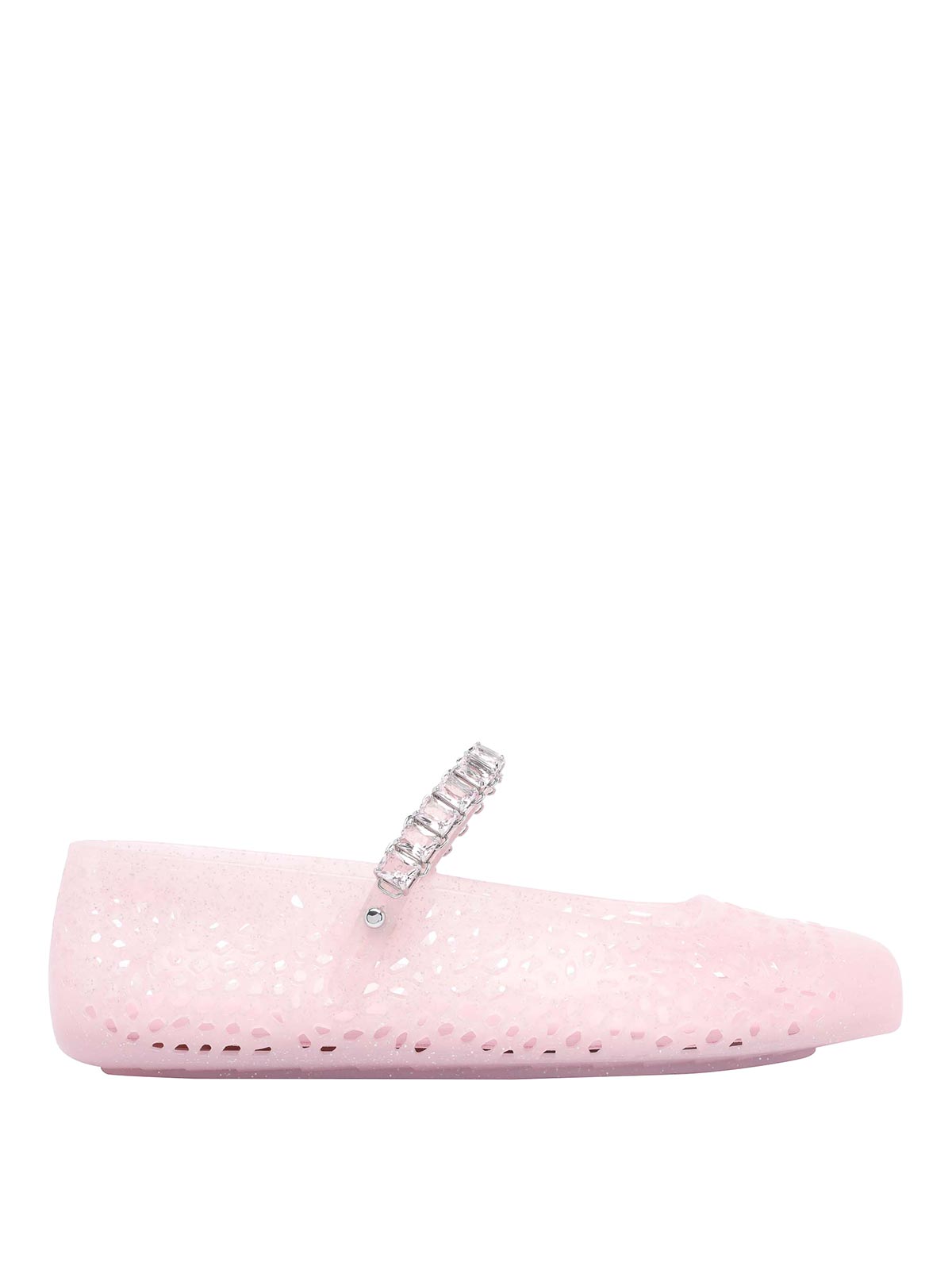 The Jelly Flats THEJELLYNTXCOTTONCANDY (JIMMY CHOO / フラットシューズ ) | JIMMY CHOO (ジミー チュウ)