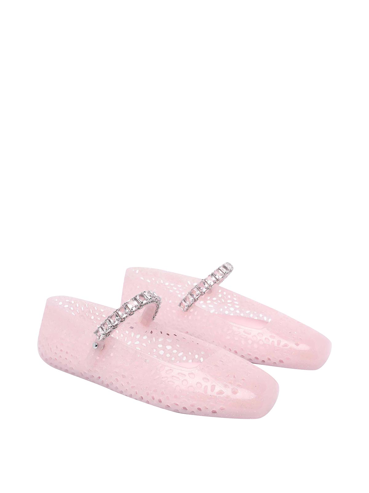 The Jelly Flats THEJELLYNTXCOTTONCANDY (JIMMY CHOO / フラットシューズ ) | JIMMY CHOO (ジミー チュウ)(1)