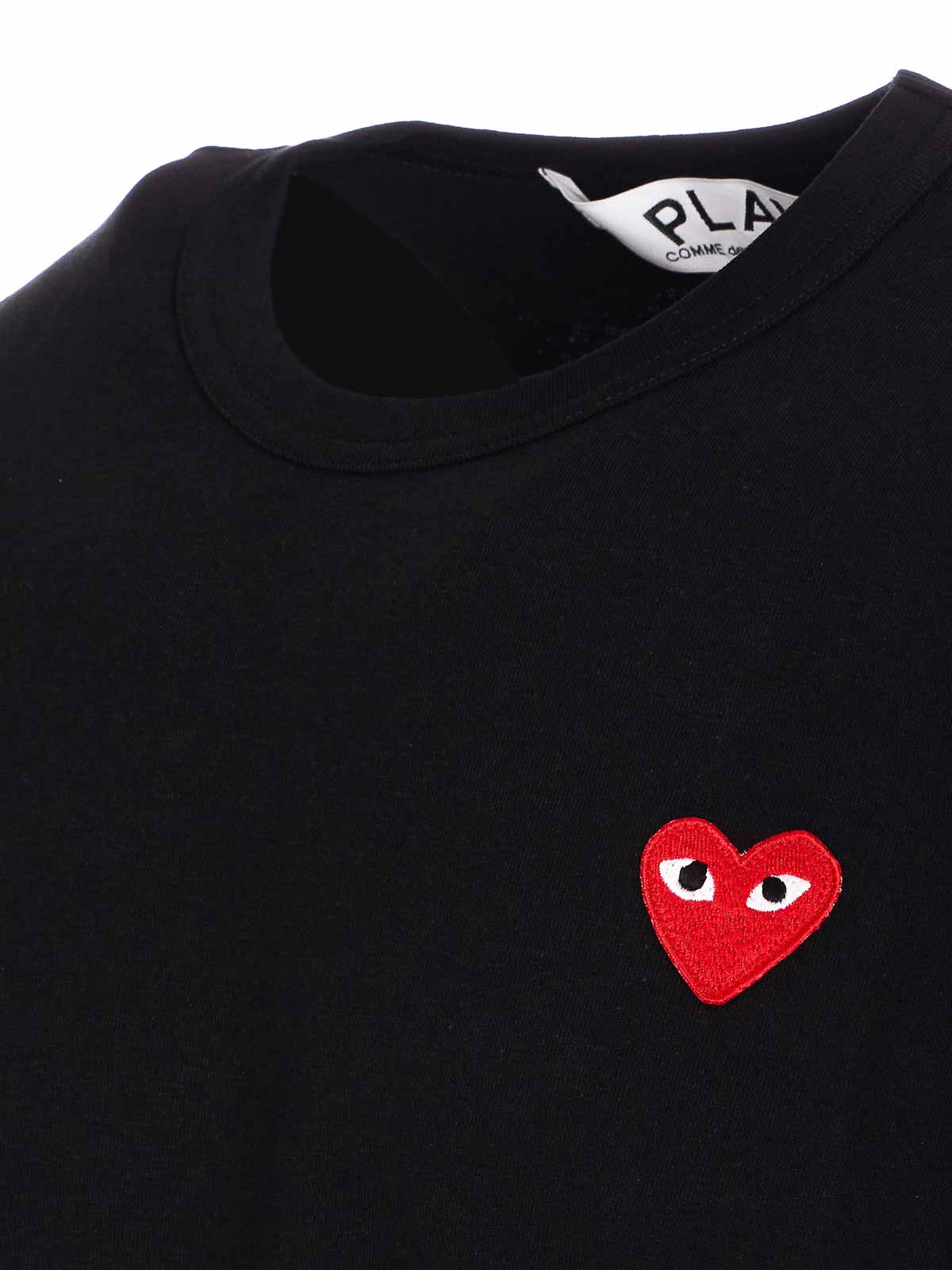 Heart Patch Logo T-Shirt T1081 (PLAY Comme Des Garçons / Tシャツ・カットソー ) | PLAY Comme Des Garçons (プレイ コムデギャルソン)(2)