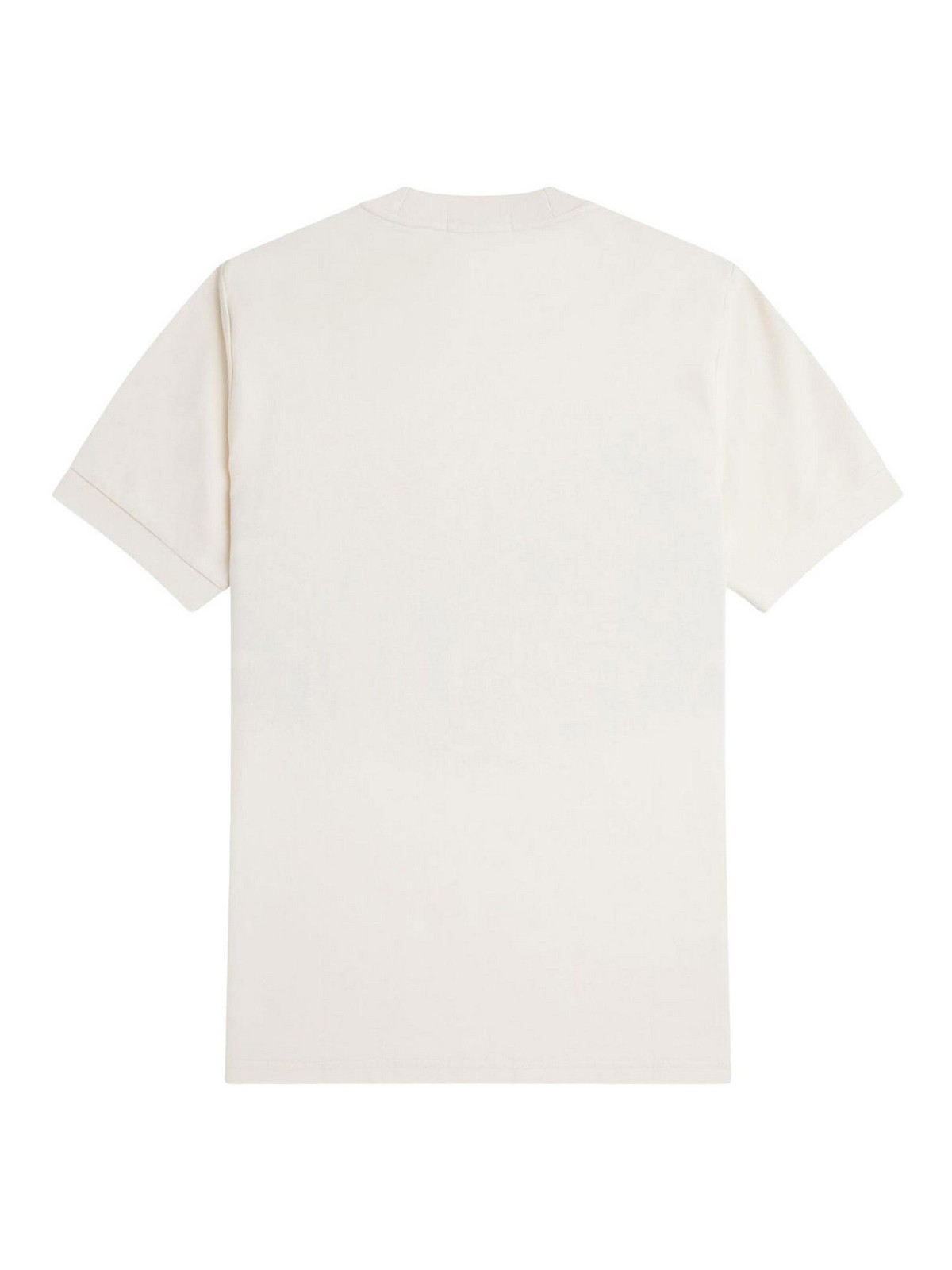 Cotton t-shirt with striped motif M9860760 (FRED PERRY / Tシャツ・カットソー ) | FRED PERRY (フレッドペリー)(1)