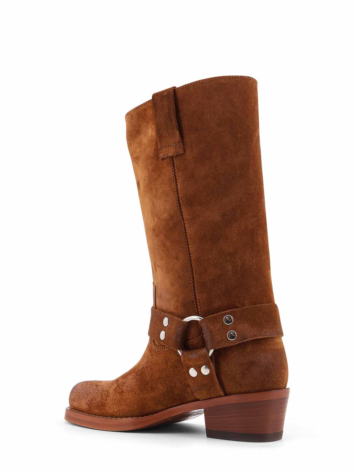 Stivali Waxed In Suede PX662XWACSCOGNAC (PARIS TEXAS / ブーツ ) | PARIS TEXAS (パリ テキサス)(2)