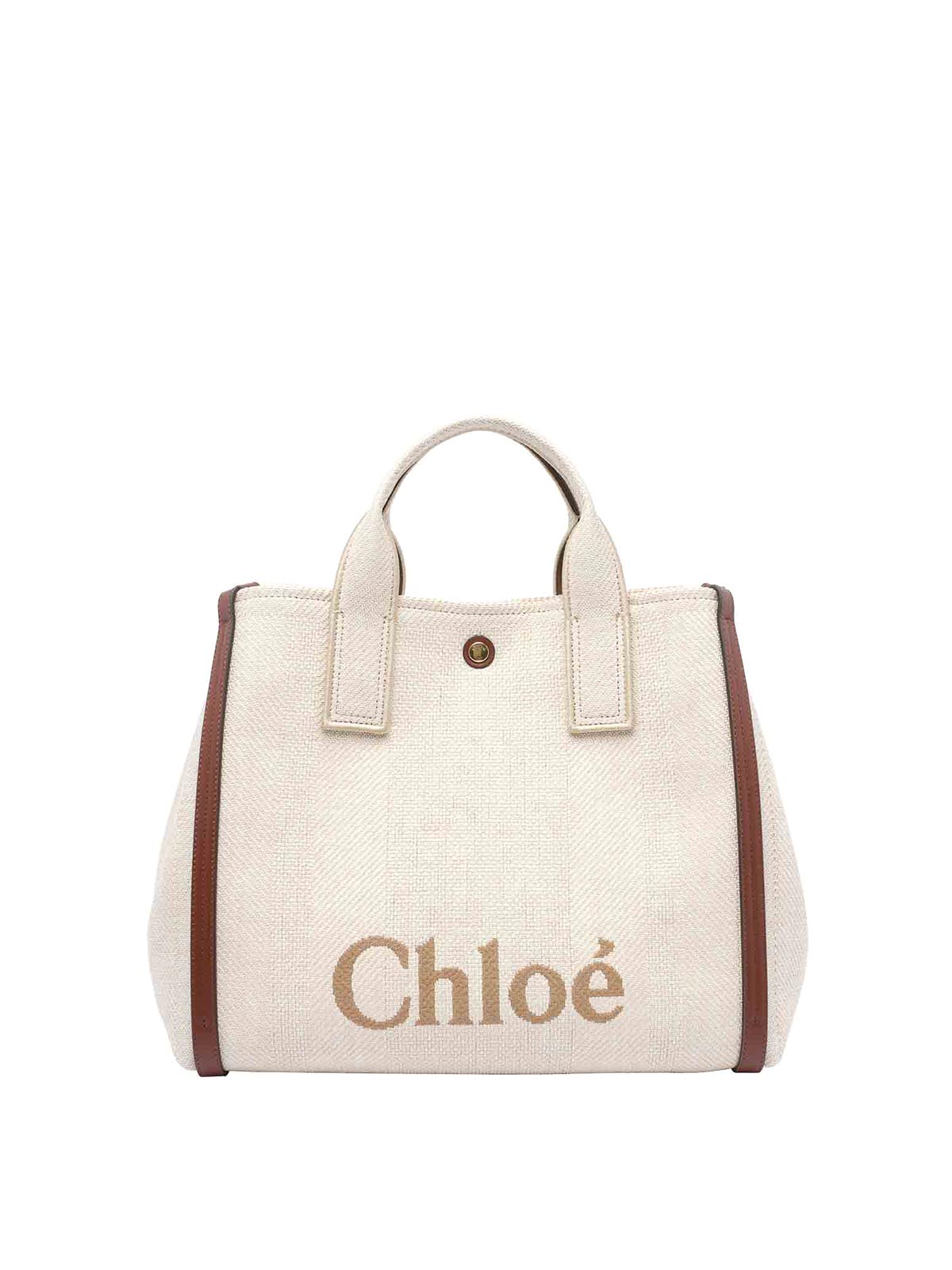 White Carry Tote Bag 25US910P1924P (Chloé / トートバッグ ) | Chloé (クロエ)(2)