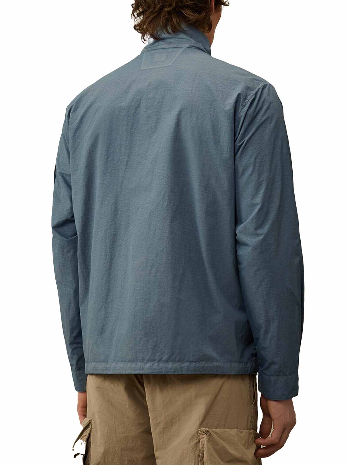 Flat nylon jacket with iconic logo detail 18CMOS081A005991G872 (C.P. Company / カジュアルジャケット・ベスト ) | C.P. Company (シーピーカンパニー)(2)