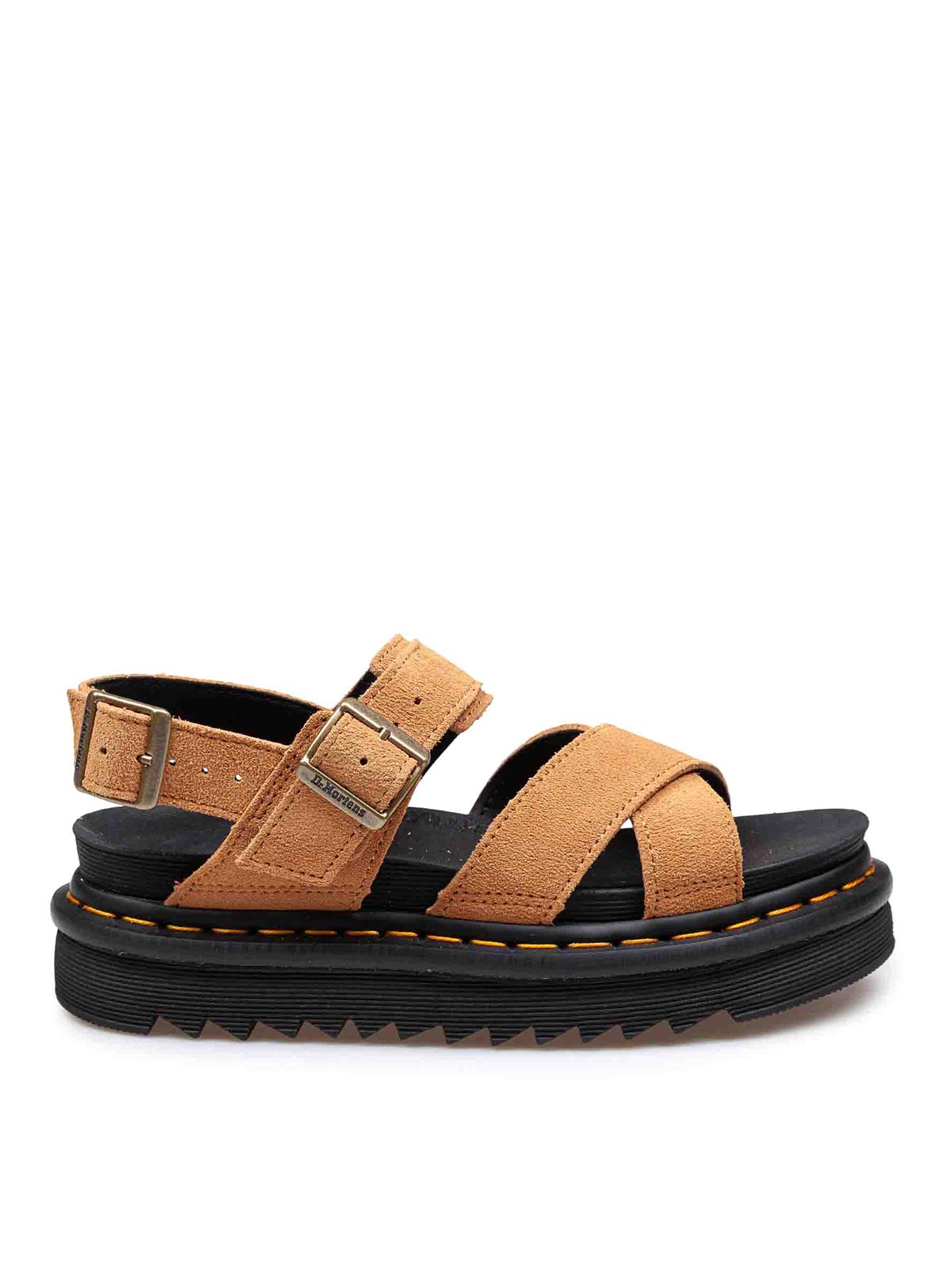 Sandalo Voss II Tan in color suede Tan 40930200 (DR.MARTENS / サンダル ) | DR.MARTENS (ドクターマーチン)