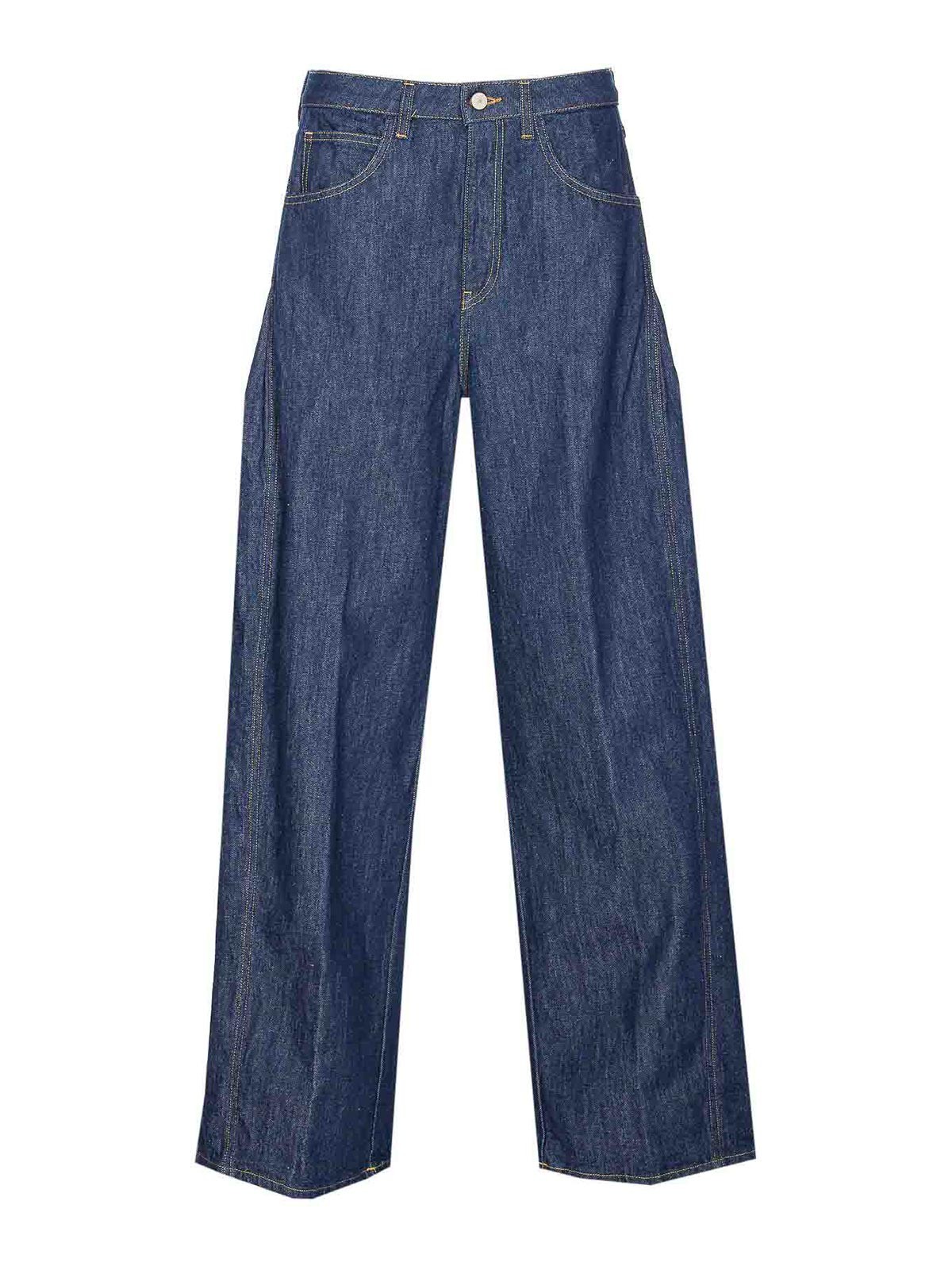 デニム・ジーパン DONDUP SS25 MARLEN - Wide leg jeans (DP775BFE020DBM5 010) DP775_DF0290D_IP6_DD_S25_800_1