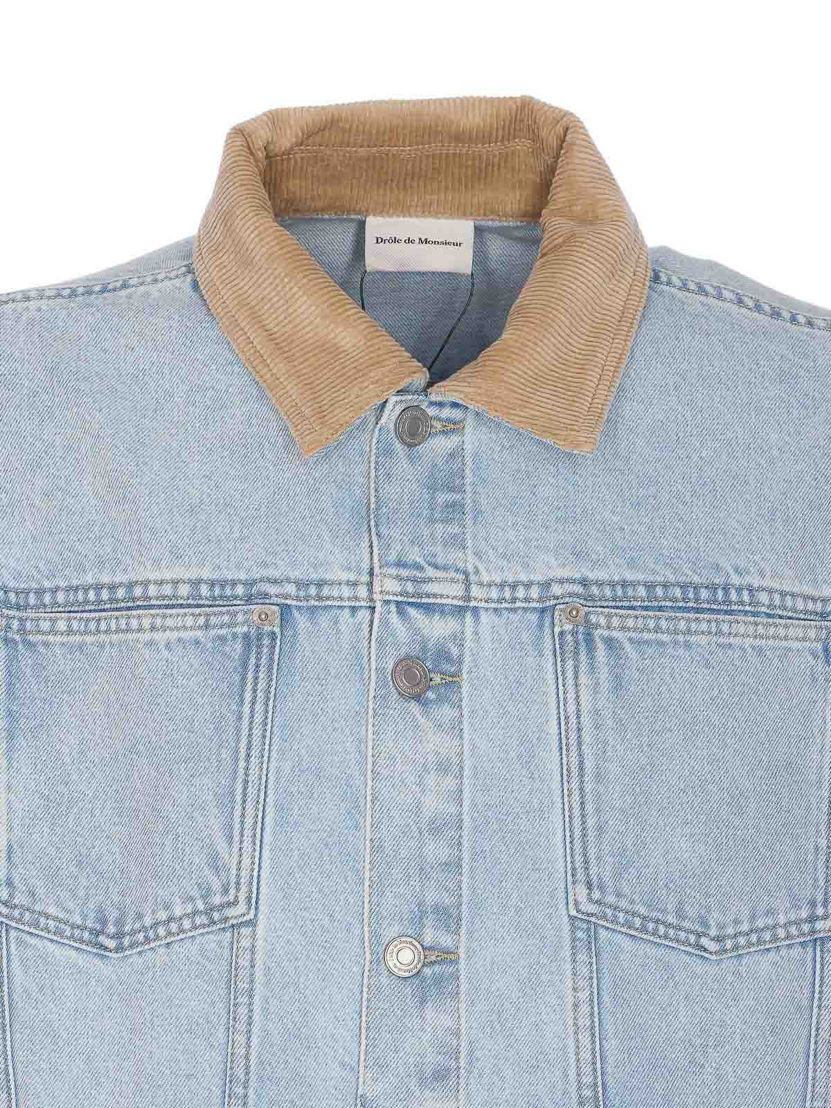 Denim La Veste Denim Jacket JT256CO123LBE (Drôle De Monsieur / カジュアルジャケット ) | Drôle De Monsieur (ドロールドムッシュ)(3)