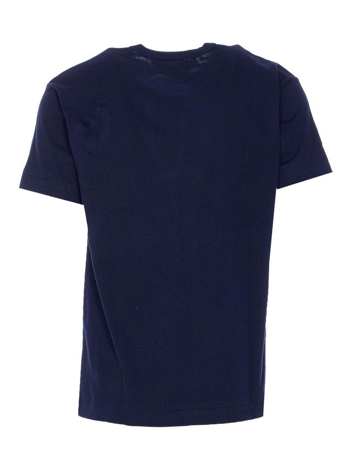 Navy T-Shirt T2262 (PLAY Comme Des Garçons / Tシャツ・カットソー ) | PLAY Comme Des Garçons (プレイ コムデギャルソン)(1)