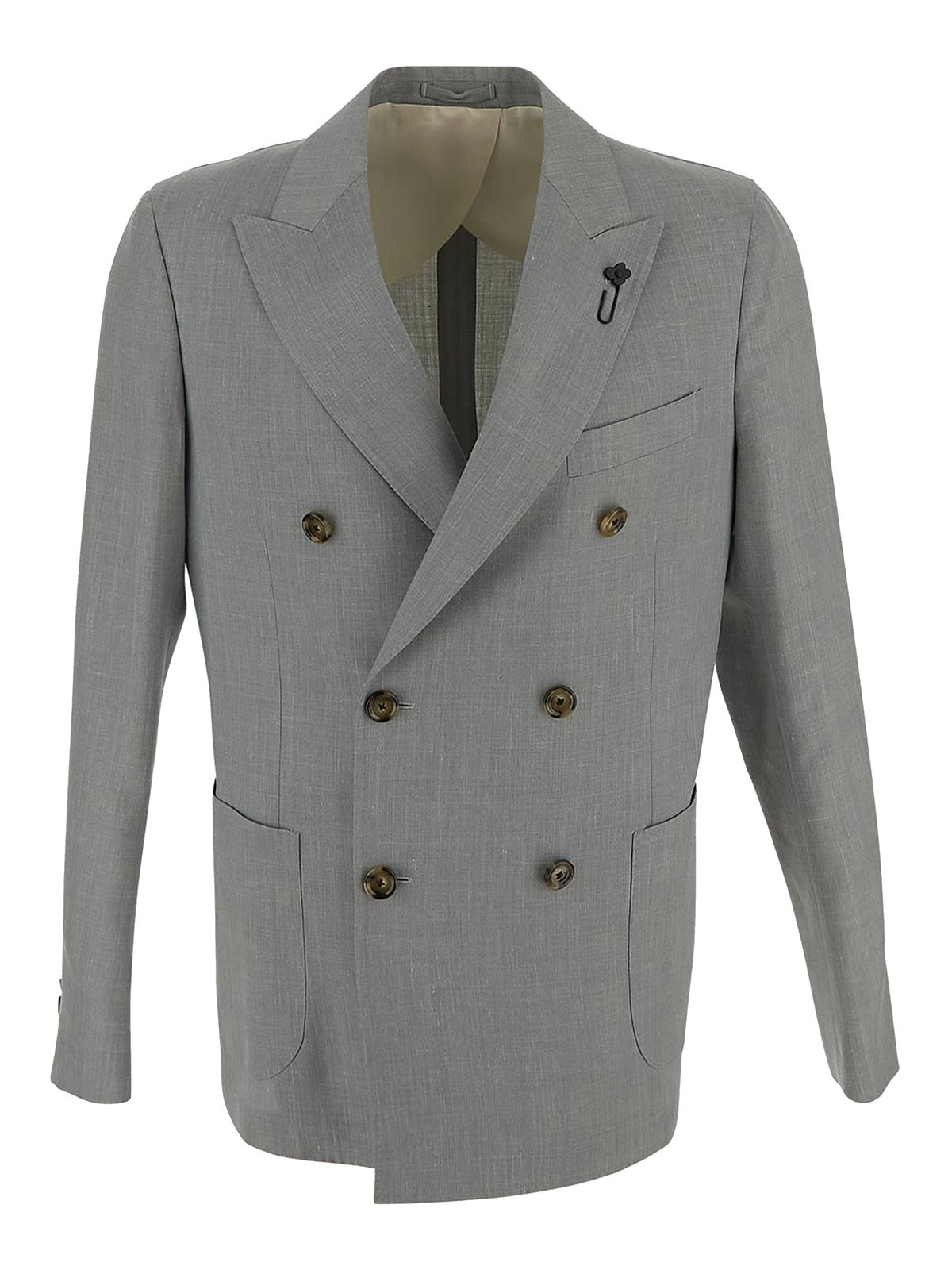 Lardini double-breasted jacket ES660AEESIF64436510 (LARDINI / カジュアルジャケット ) | LARDINI (ラルディーニ)