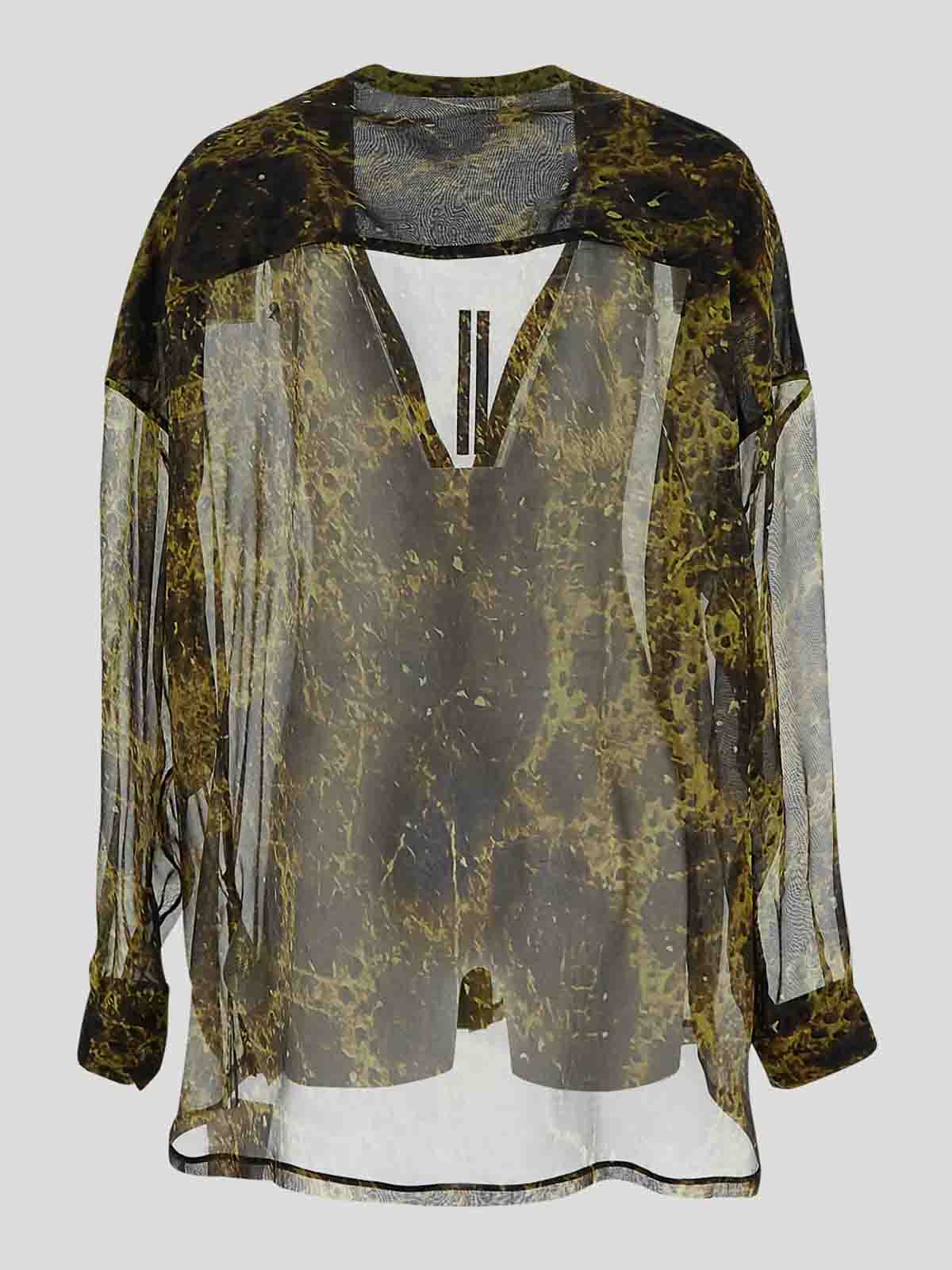 Lido larry shirt RU01E5294SP13209 (Rick Owens / シャツ・ブラウス ) | Rick Owens (リック オウエンス)(1)