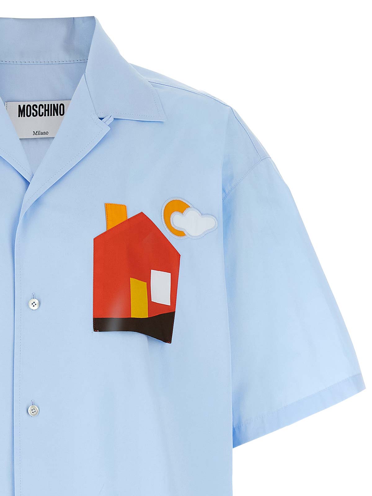 Patch Shirt 020752351293 (MOSCHINO / シャツ・ブラウス ) | MOSCHINO (モスキーノ)(2)