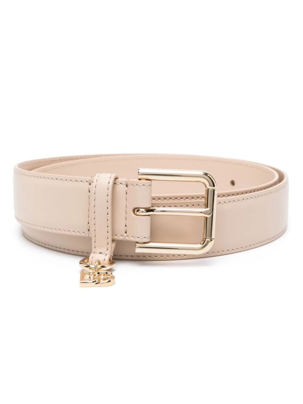 Logo-charm leather belt BE1635AW57680414 (Dolce & Gabbana / ベルト・サスペンダー ) | Dolce & Gabbana (ドルチェガッバーナ)