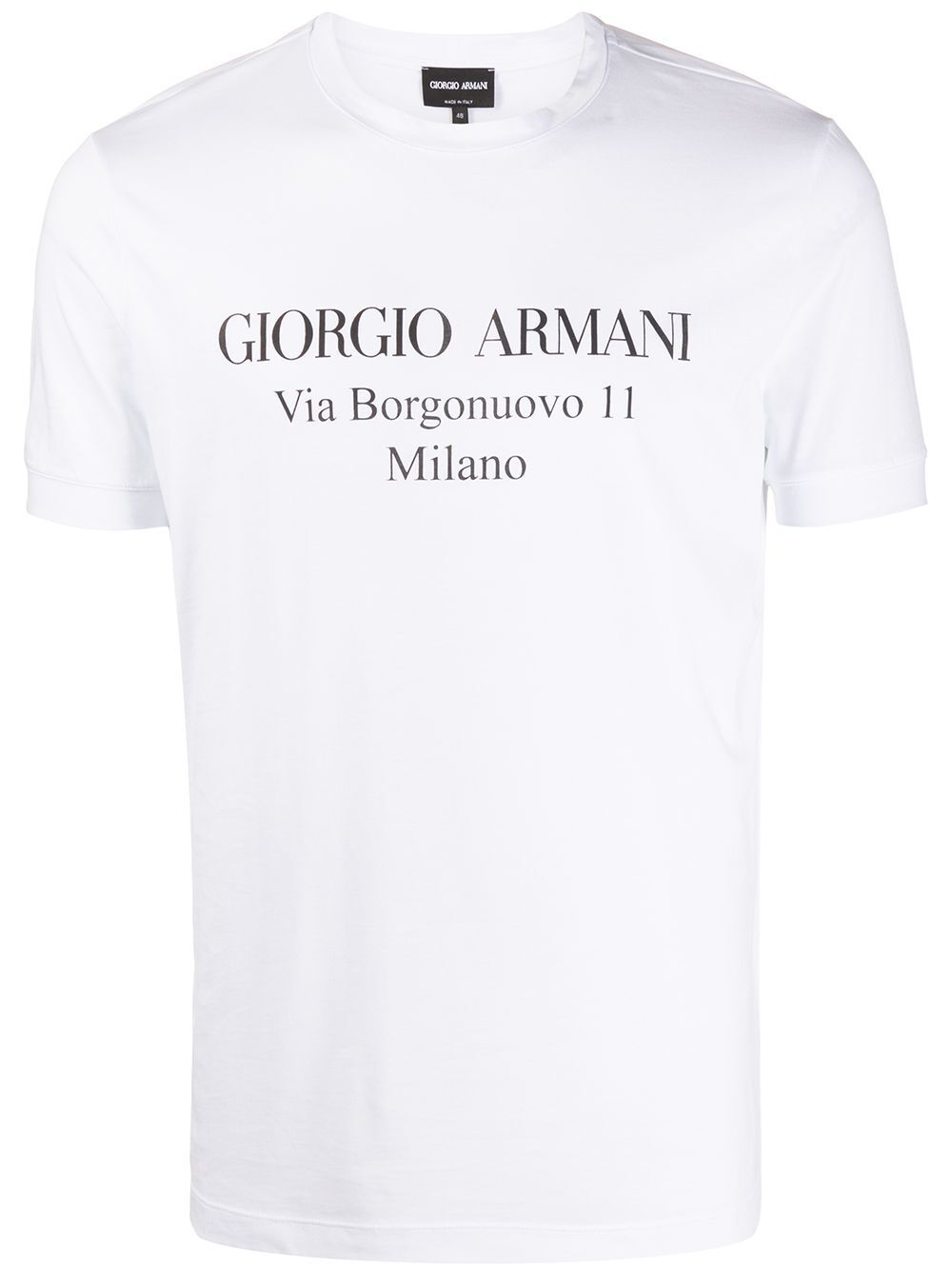 ■Giorgio Armani■Borgonuovo II コットンジャージー Tシャツ BORGONUOVO 11 COTTON JERSEY T-SHIRT (GIORGIO ARMANI/Tシャツ