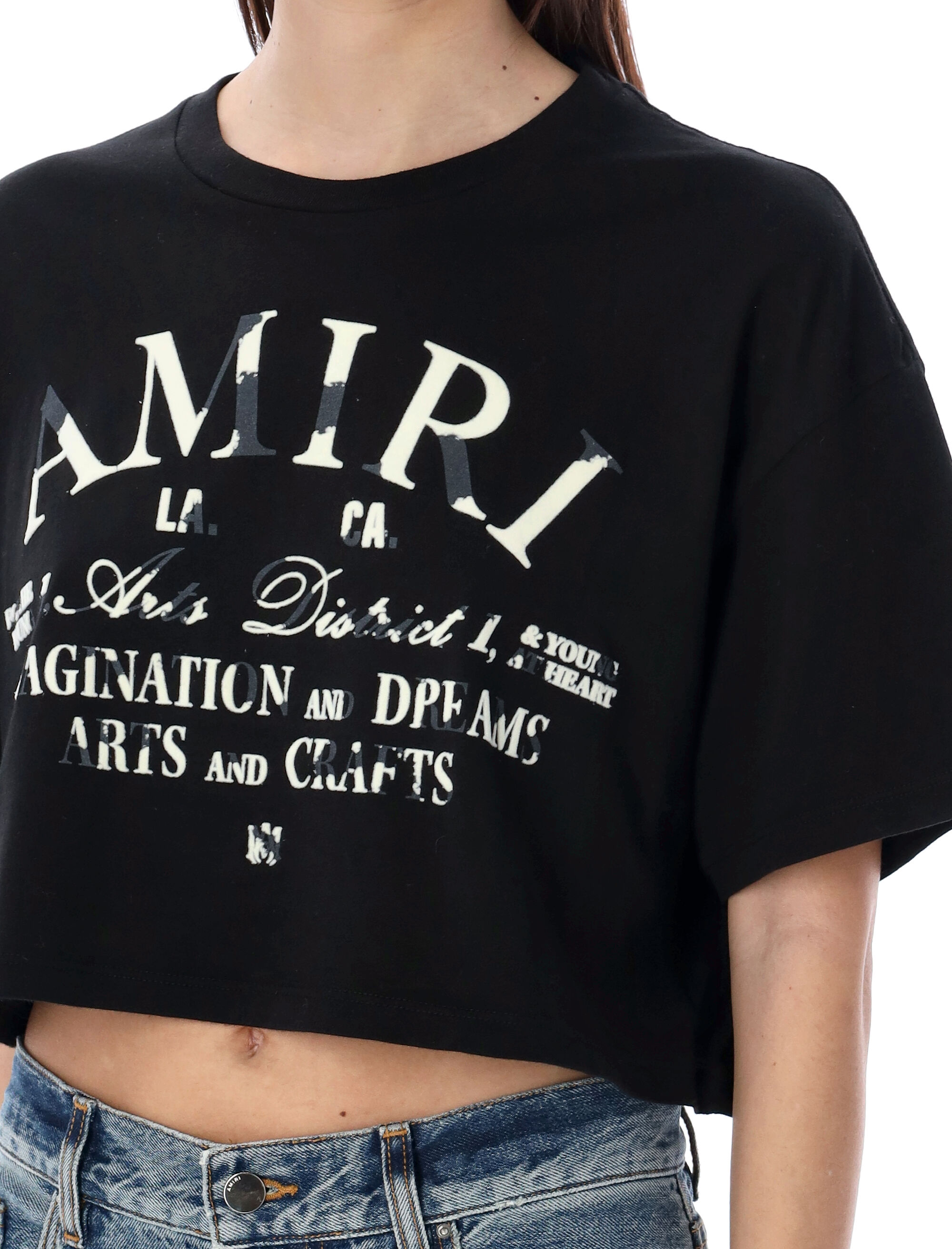 Amiri T-shirts and Polos Black PS24WJT007CBLACK (AMIRI / Tシャツ・カットソー ) | AMIRI (アミリ)(2)