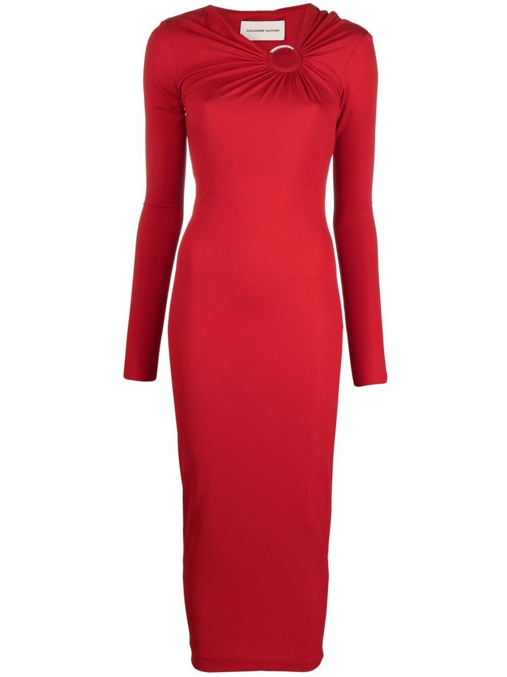 ALEXANDRE VAUTHIER DR1854DARINGRED 関税送料込 Alexandre Vauthier Dresses Red (ALEXANDRE VAUTHIER