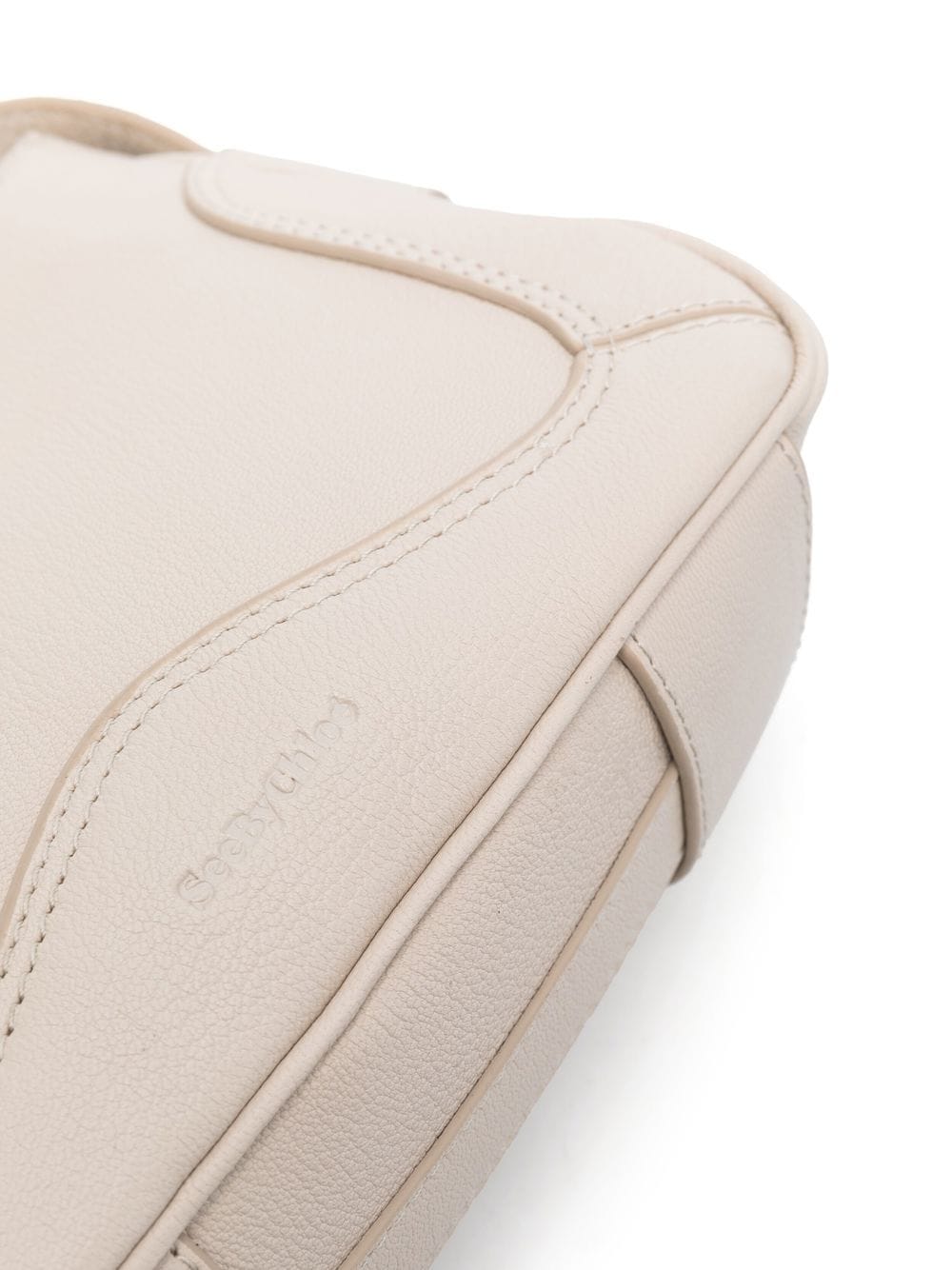 See By Chloé Bags.. Beige CHS23SSB9830524H (See By Chloé / ハンドバッグ・ショルダーバッグ ) | See By Chloé (シーバイクロエ)(4)