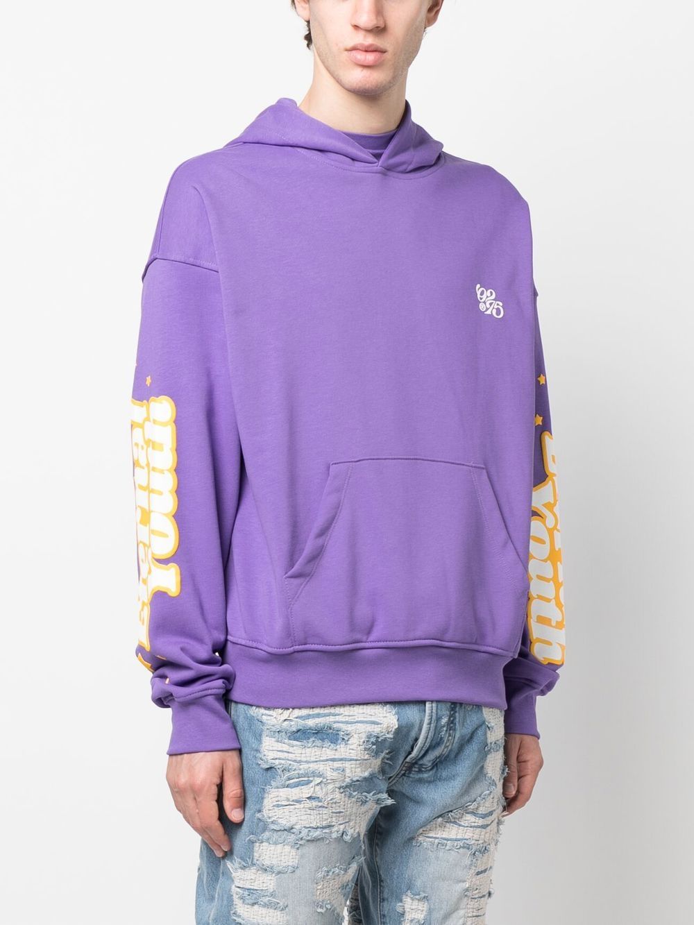 02SETTANTACINQUE Sweaters Purple ZDSU13AMETISTA (02SETTANTACINQUE / スウェット・フーディー ) | 02SETTANTACINQUE (02セッタンタチンクエ)(1)