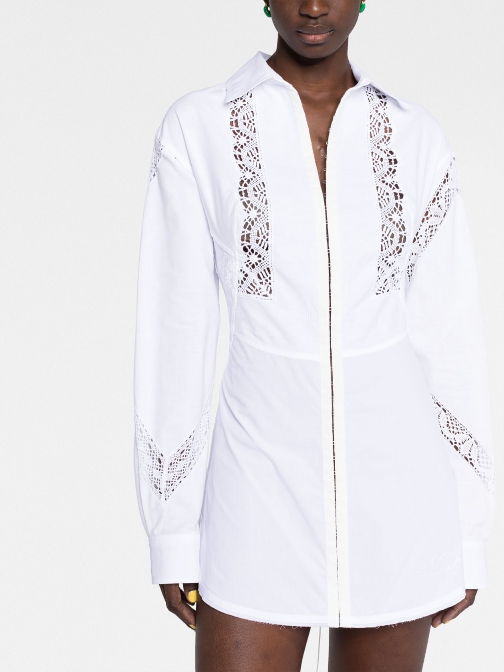 MARINE SERRE Dresses White (MARINE SERRE/ワンピース・ドレス