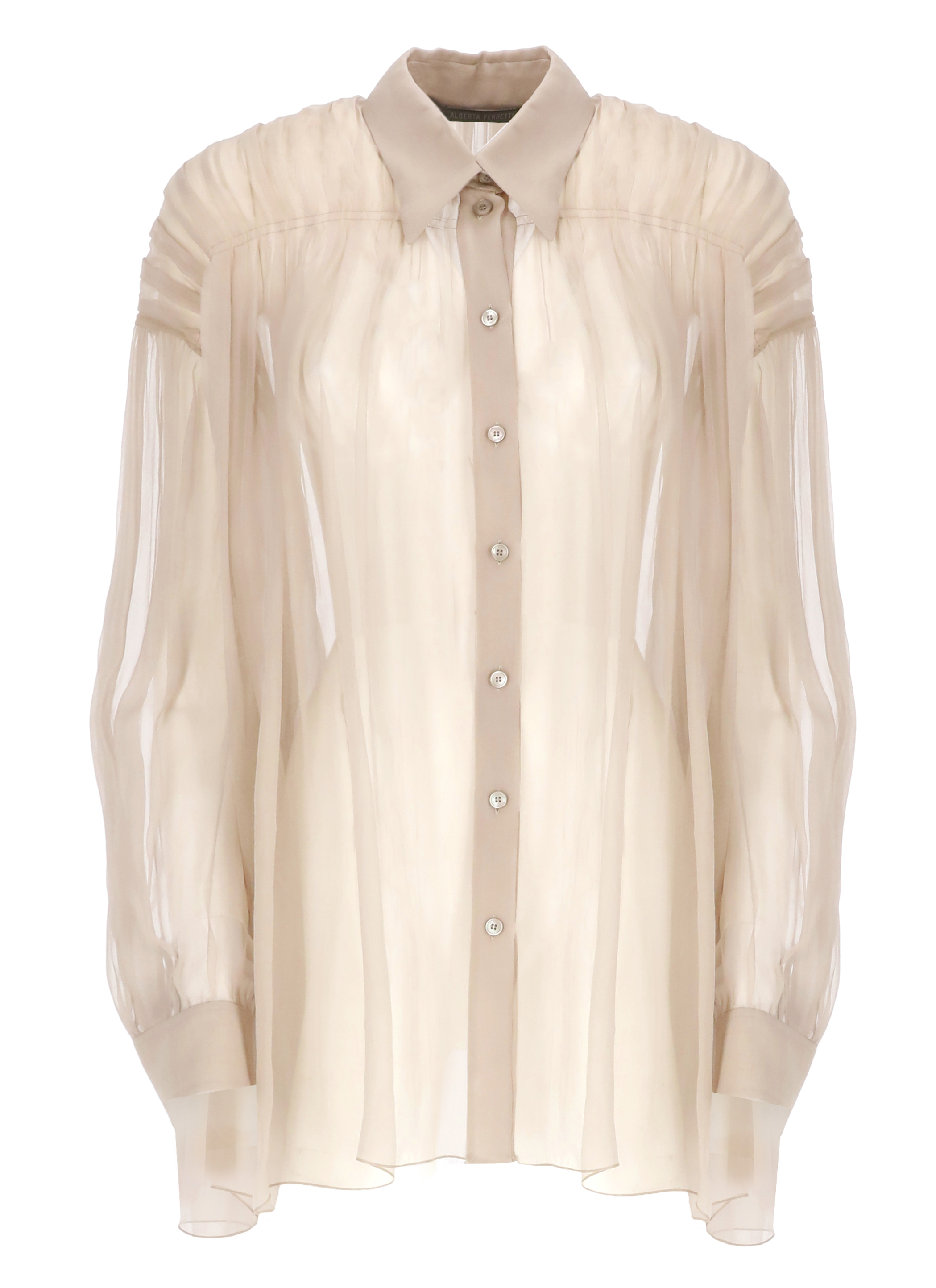 Alberta Ferretti Shirts Beige 021701150082 (ALBERTA FERRETTI / シャツ・ブラウス ) | ALBERTA FERRETTI (アルベルタ フェレッティ)