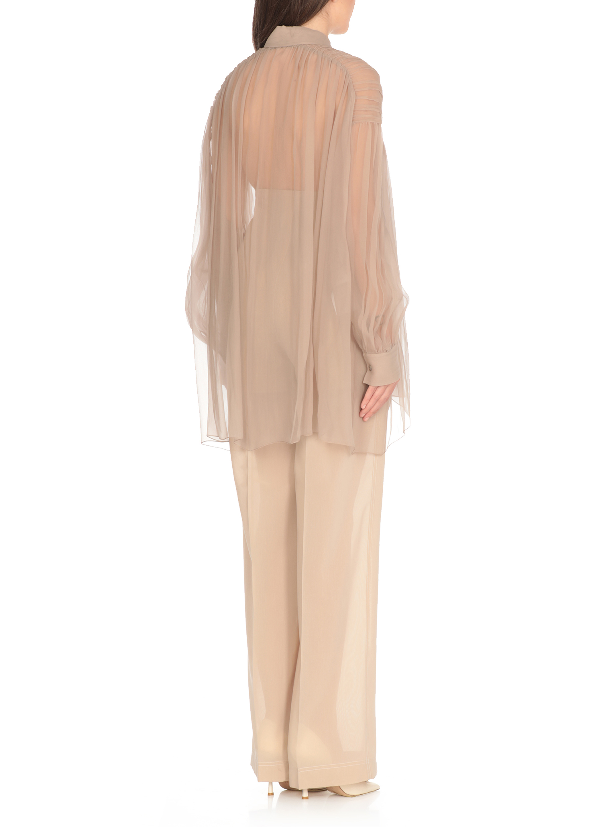 Alberta Ferretti Shirts Beige 021701150082 (ALBERTA FERRETTI / シャツ・ブラウス ) | ALBERTA FERRETTI (アルベルタ フェレッティ)(2)