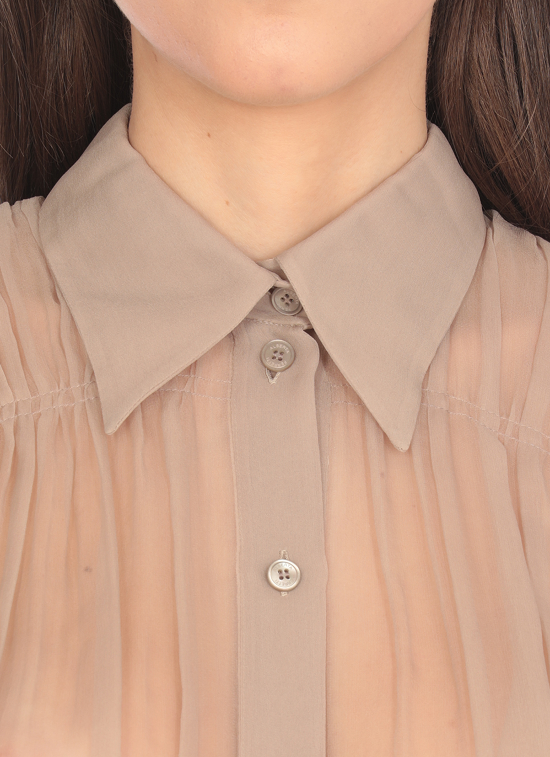 Alberta Ferretti Shirts Beige 021701150082 (ALBERTA FERRETTI / シャツ・ブラウス ) | ALBERTA FERRETTI (アルベルタ フェレッティ)(3)