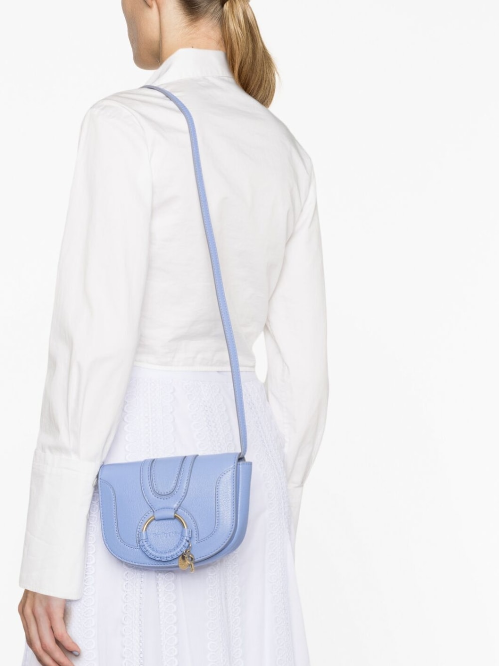 See By Chloé Bags.. Blue CHS17AS9013054C9 (See By Chloé / ハンドバッグ・ショルダーバッグ ) | See By Chloé (シーバイクロエ)(4)