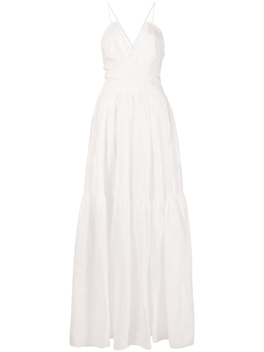 Ermanno Scervino Dresses White D424Q604FWF10602 (ERMANNO SCERVINO / ワンピース・ドレス・オールインワン ) | ERMANNO SCERVINO (エルマンノ シェルヴィーノ)