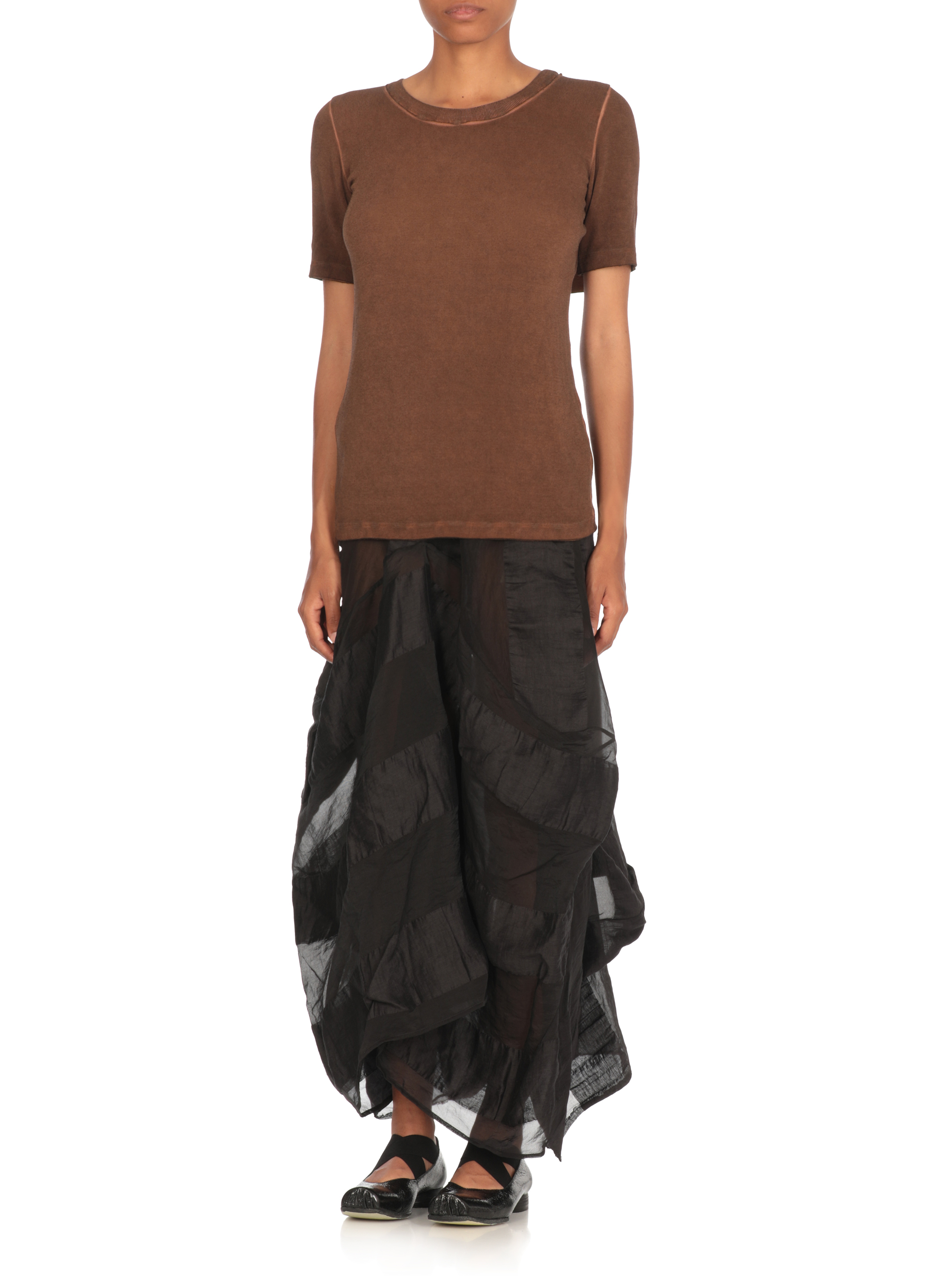 UMA WANG UW1032UW065BROWNROSE 関税送料込 Uma Wang T-shirts and Polos Brown UW1032UW065BROWNROSE(T