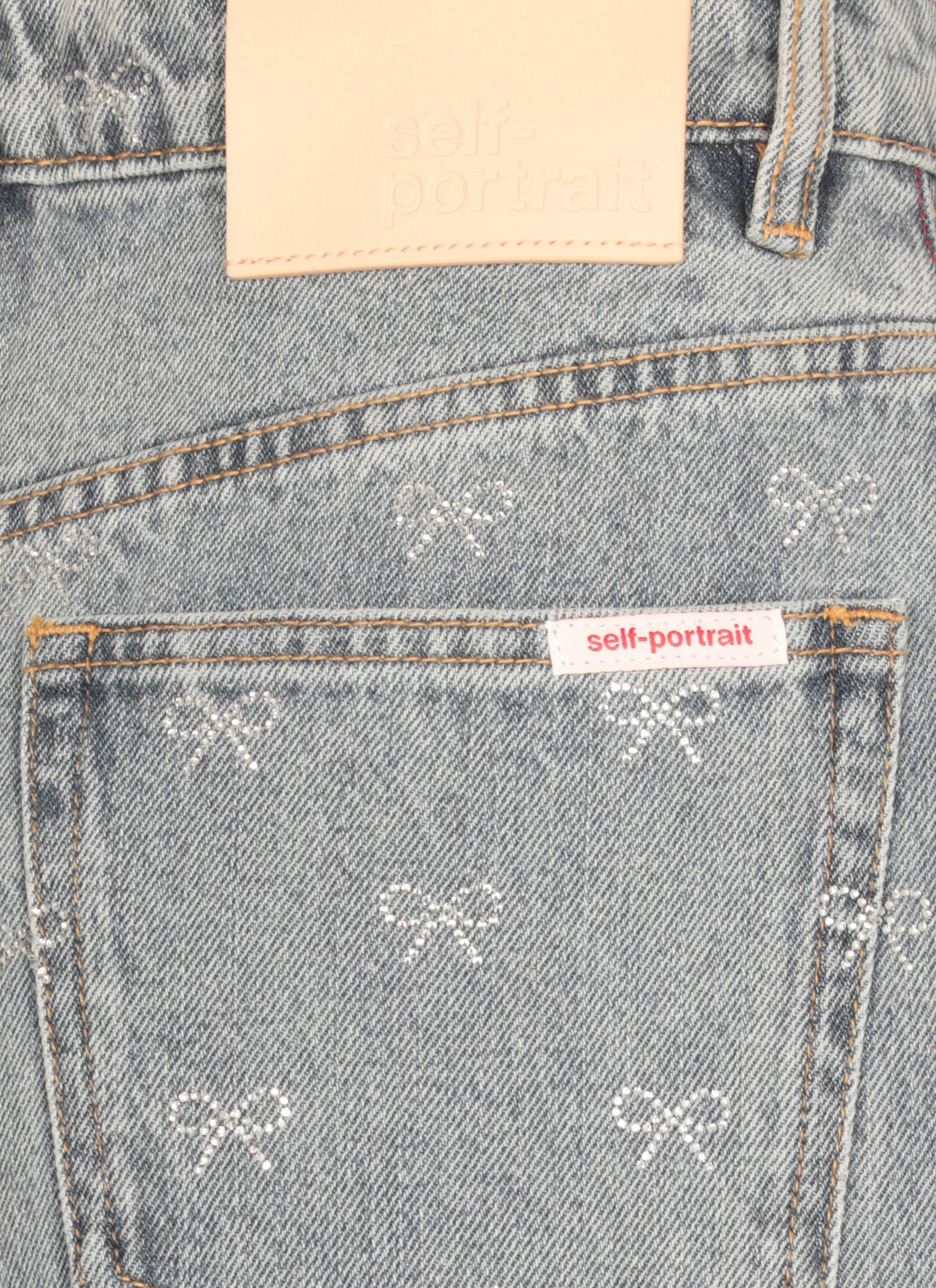 self-portrait PF25832PBLUE 関税送料込 Self-portrait Jeans Clear Blue (self-portrait/ジーンズ