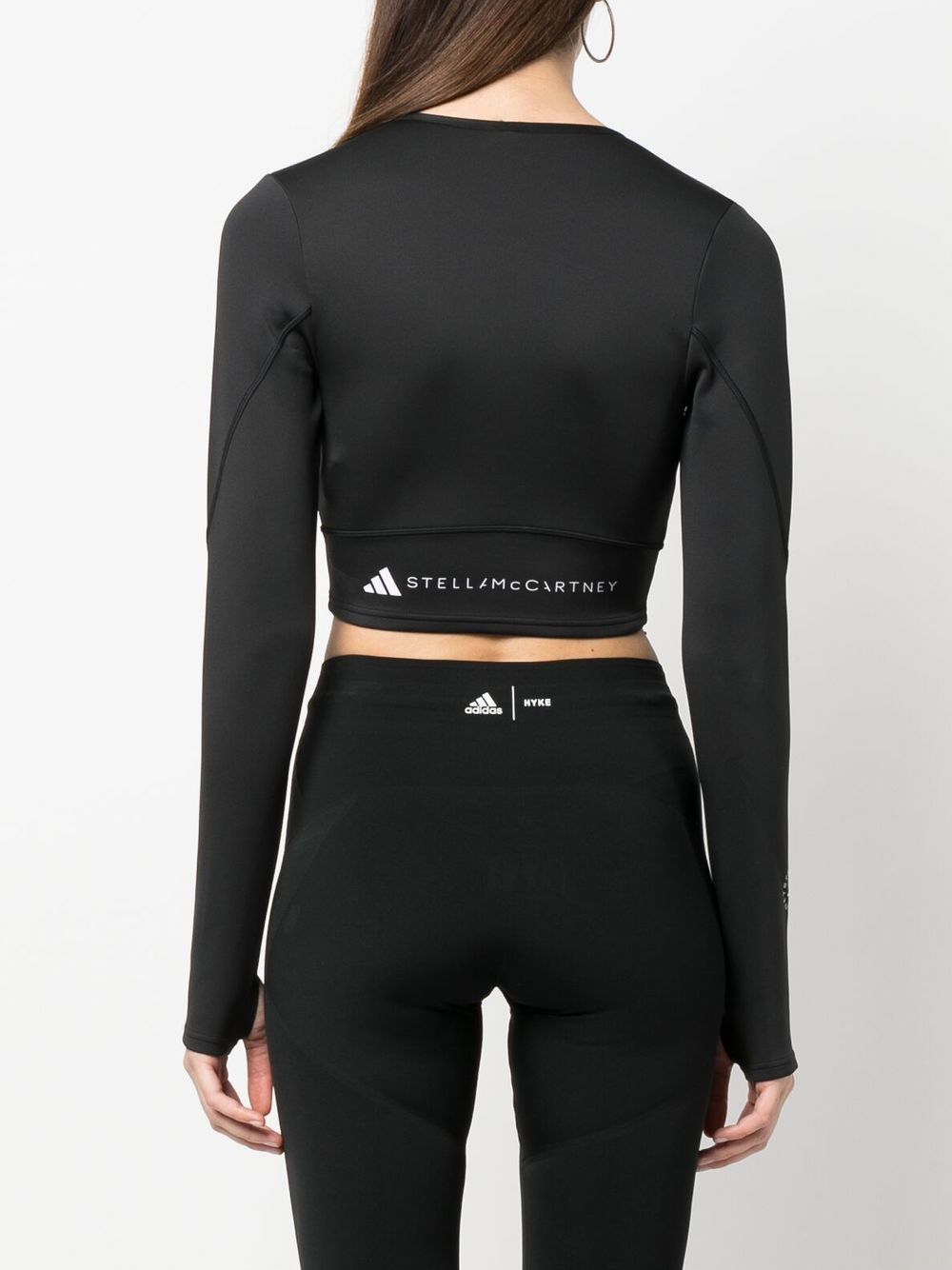 Adidas By Stella McCartney Top Black HR4510BLACK (adidas by Stella McCartney / Tシャツ・カットソー ) | adidas by Stella McCartney (アディダス バイ ステラ マッカートニー)(1)