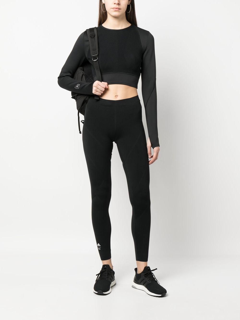 Adidas By Stella McCartney Top Black HR4510BLACK (adidas by Stella McCartney / Tシャツ・カットソー ) | adidas by Stella McCartney (アディダス バイ ステラ マッカートニー)(3)