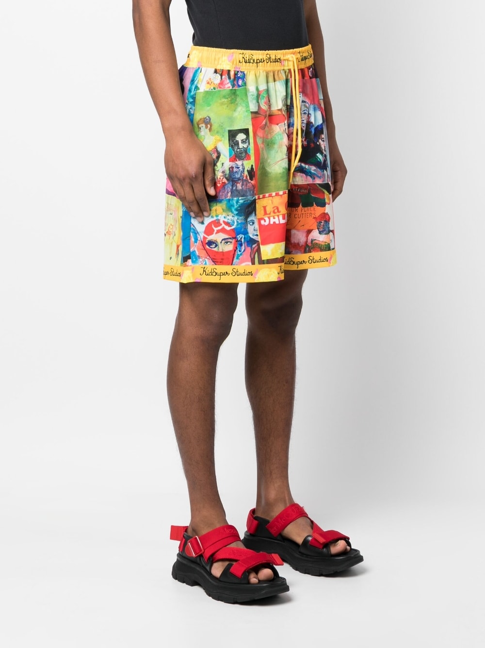 KIDSUPER Shorts MultiColour SS23ST75BREATHING (KidSuper Studios / ショートパンツ ) | KidSuper Studios (キッドスーパー ストゥディオス)(2)