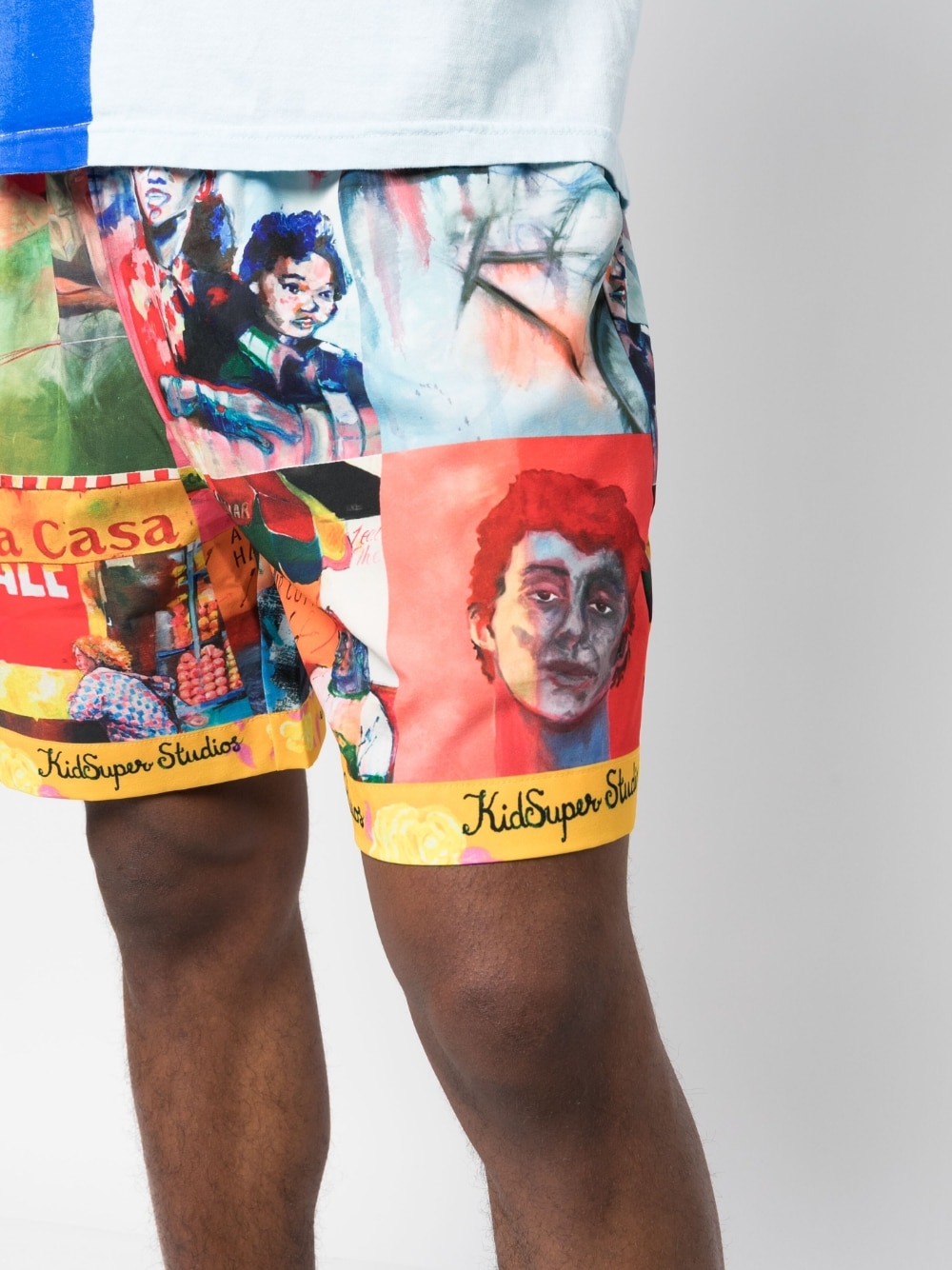 KIDSUPER Shorts MultiColour SS23ST75BREATHING (KidSuper Studios / ショートパンツ ) | KidSuper Studios (キッドスーパー ストゥディオス)(3)