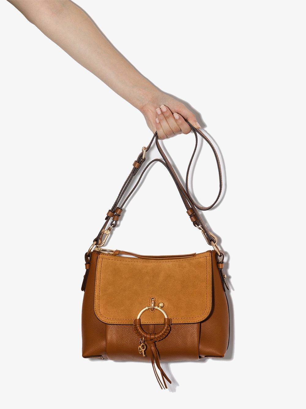See By Chloé Bags.. Brown CHS17US910330242 (See By Chloé / ハンドバッグ・ショルダーバッグ ) | See By Chloé (シーバイクロエ)(1)