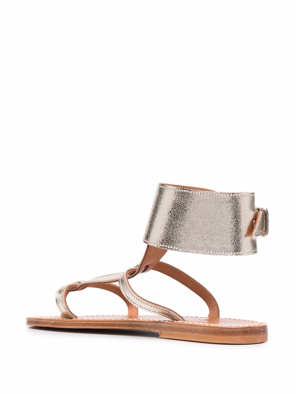 K Jacques St Tropez Sandals Golden EJ309352CARAVELLEMETYLCHAMPAN (K.JACQUES / サンダル ) | K.JACQUES (カージャック)(2)