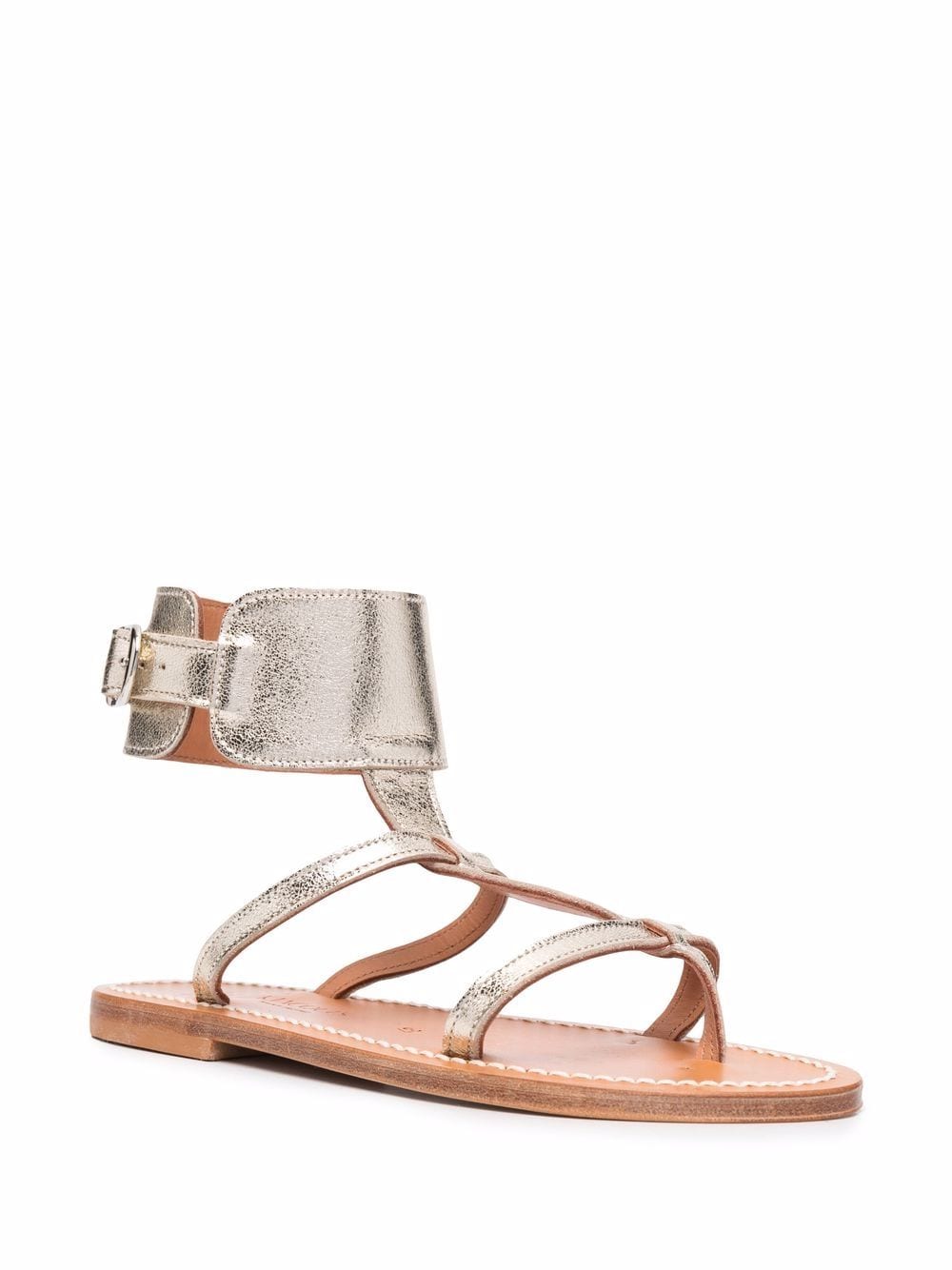 K Jacques St Tropez Sandals Golden EJ309352CARAVELLEMETYLCHAMPAN (K.JACQUES / サンダル ) | K.JACQUES (カージャック)(3)