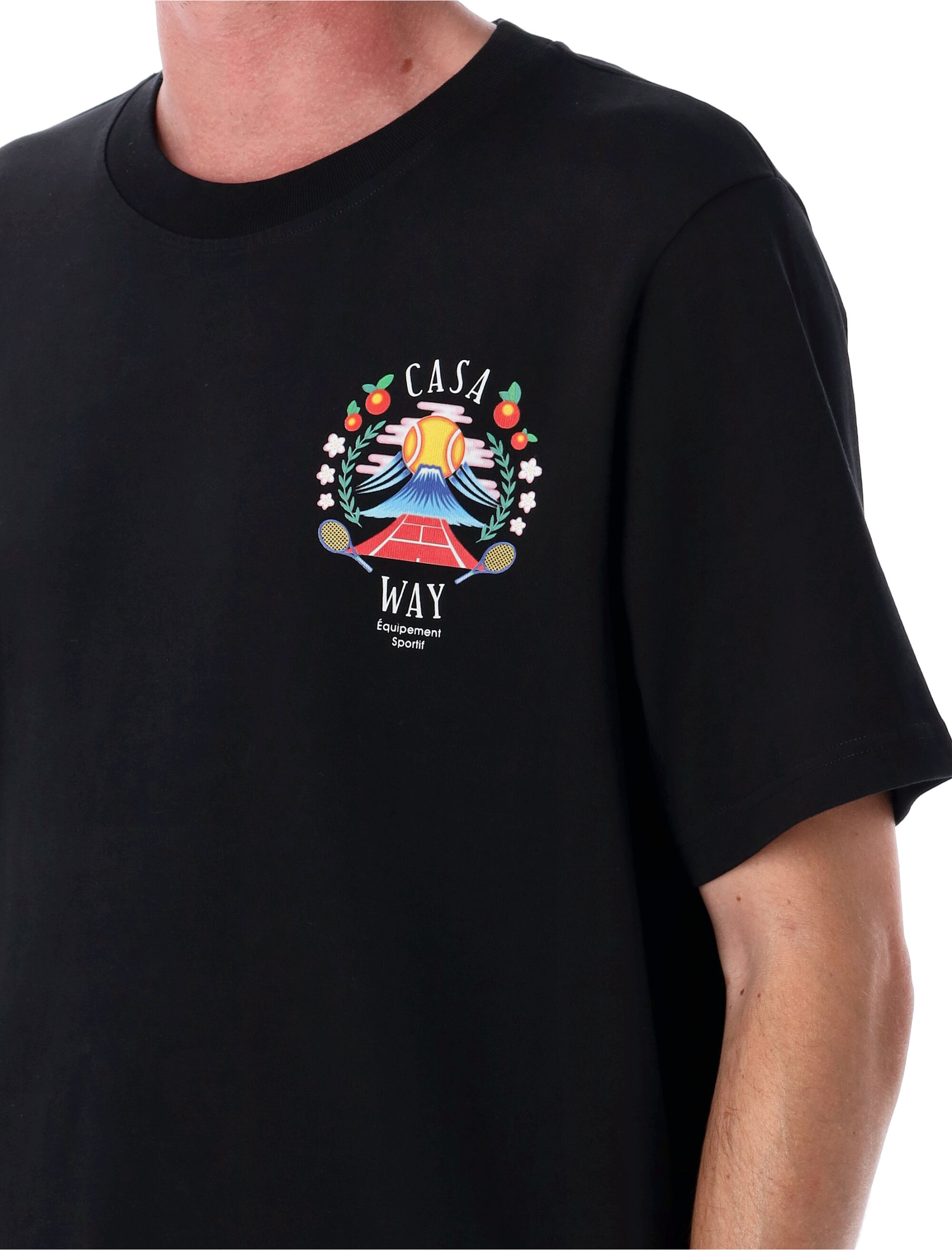 Tシャツ・カットソー Casablanca TSHIRT (MPF25JTS00109) Casablanca T-shirts and Polos Black (Casablanca/Tシャツ