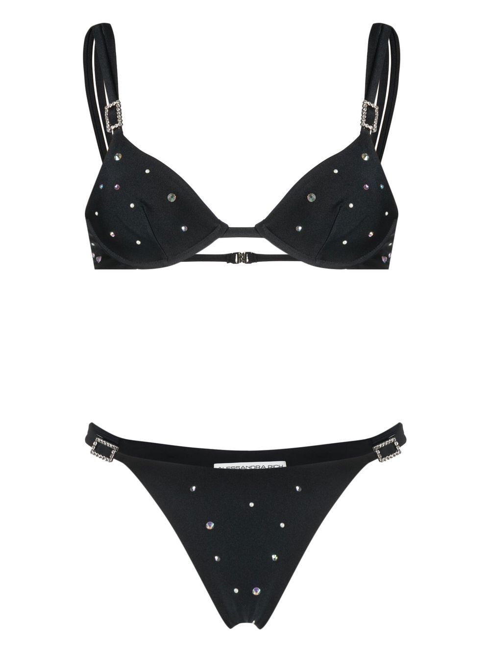 Alessandra Rich Sea clothing Black FAB3222F38599040 (ALESSANDRA RICH / スイムウェア ) | ALESSANDRA RICH (アレッサンドラ リッチ)