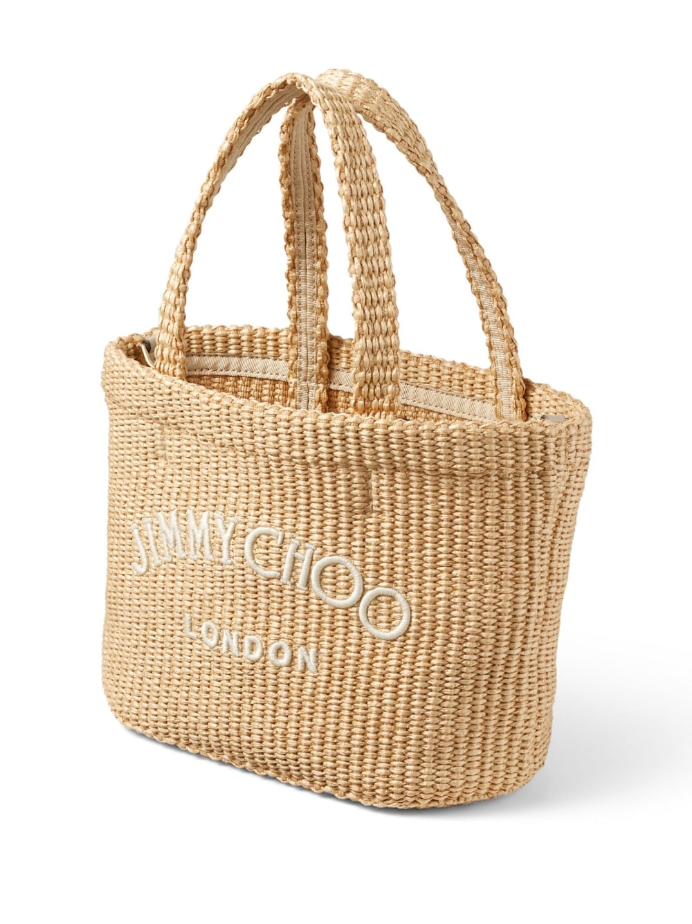 JIMMY CHOO CAPSULE Bags.. Beige BEACHTOTEEWMINIBXGNATURALLATTE (JIMMY CHOO / トートバッグ ) | JIMMY CHOO (ジミー チュウ)(4)