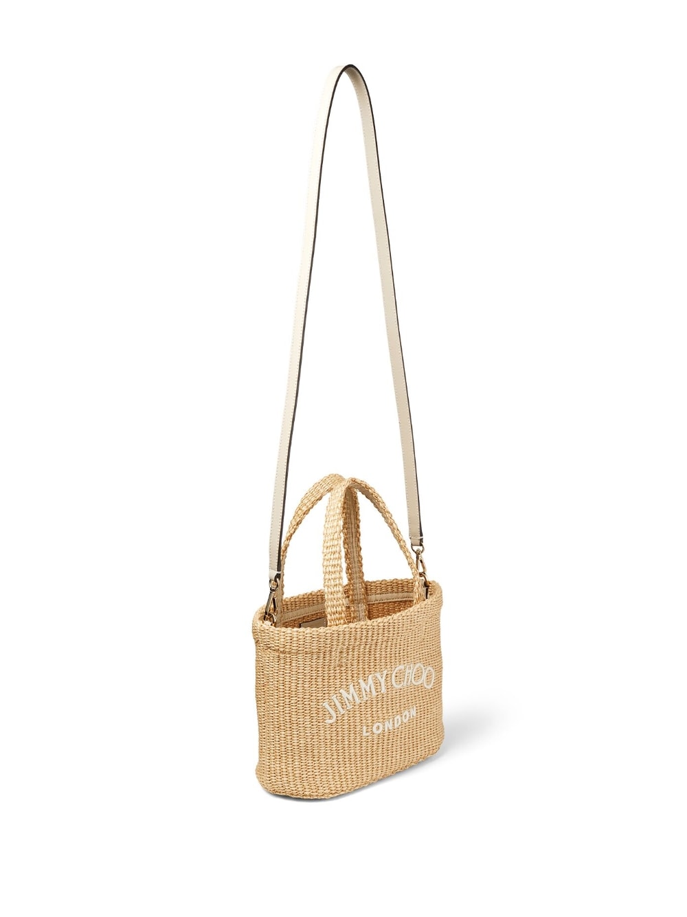 JIMMY CHOO CAPSULE Bags.. Beige BEACHTOTEEWMINIBXGNATURALLATTE (JIMMY CHOO / トートバッグ ) | JIMMY CHOO (ジミー チュウ)(5)