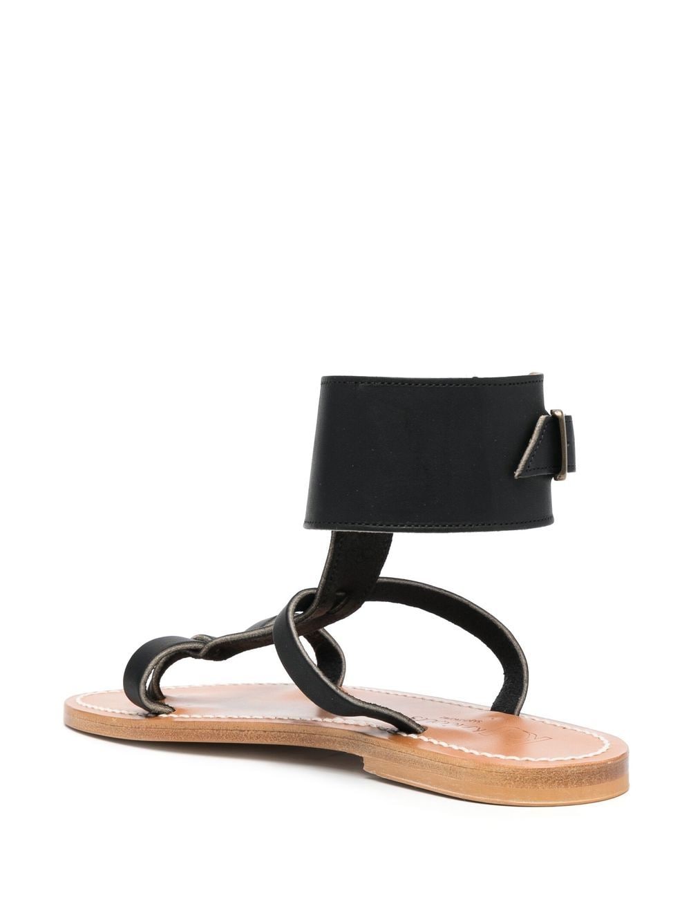 K Jacques St Tropez Sandals Black EJ302152CARAVELLEPULNOIR (K.JACQUES / サンダル ) | K.JACQUES (カージャック)(1)