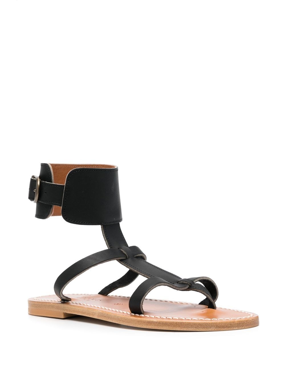 K Jacques St Tropez Sandals Black EJ302152CARAVELLEPULNOIR (K.JACQUES / サンダル ) | K.JACQUES (カージャック)(2)